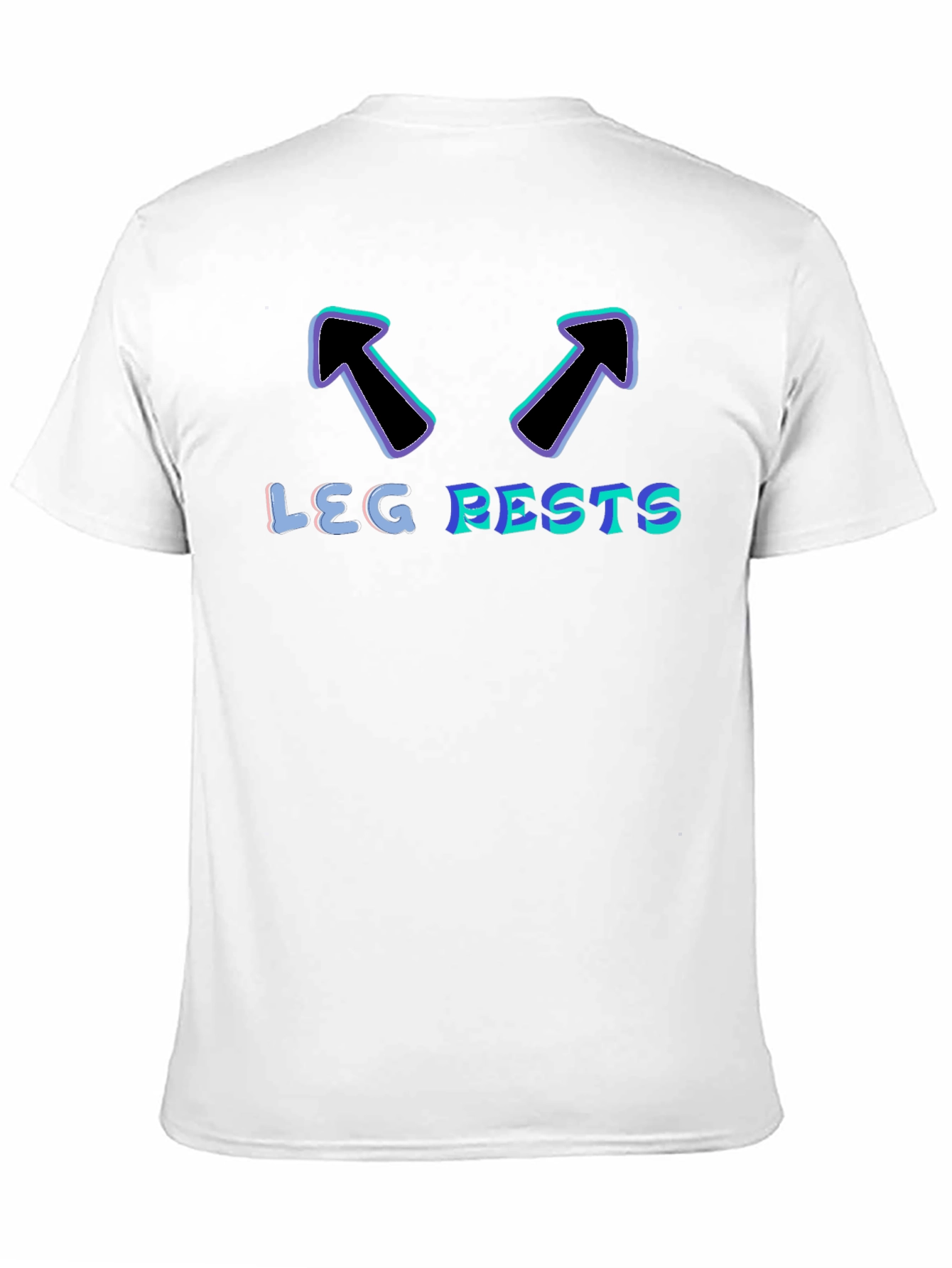 Leg Rests Novelty Graphic Tee