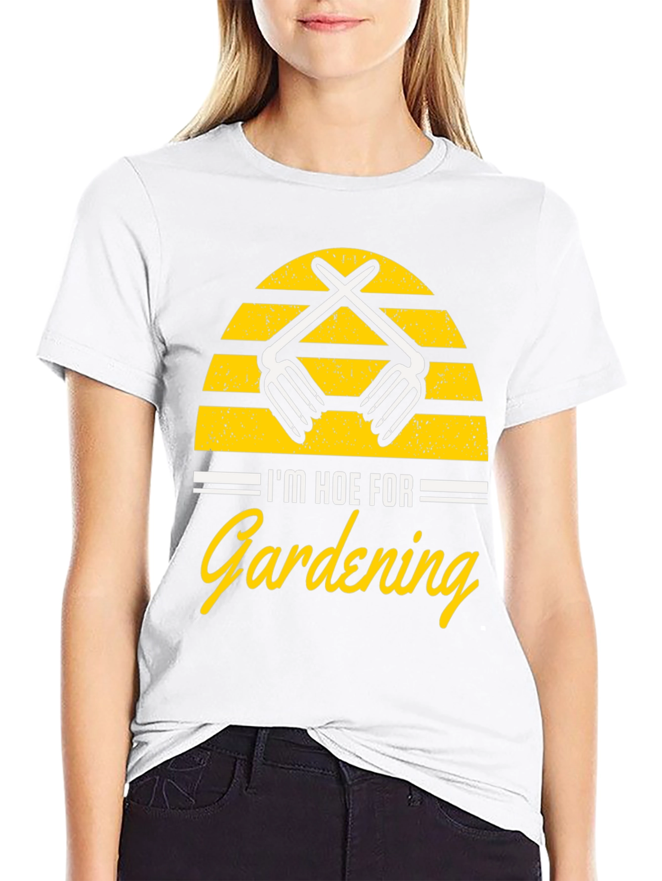 Im Hoe For Gardening Graphic T-Shirt