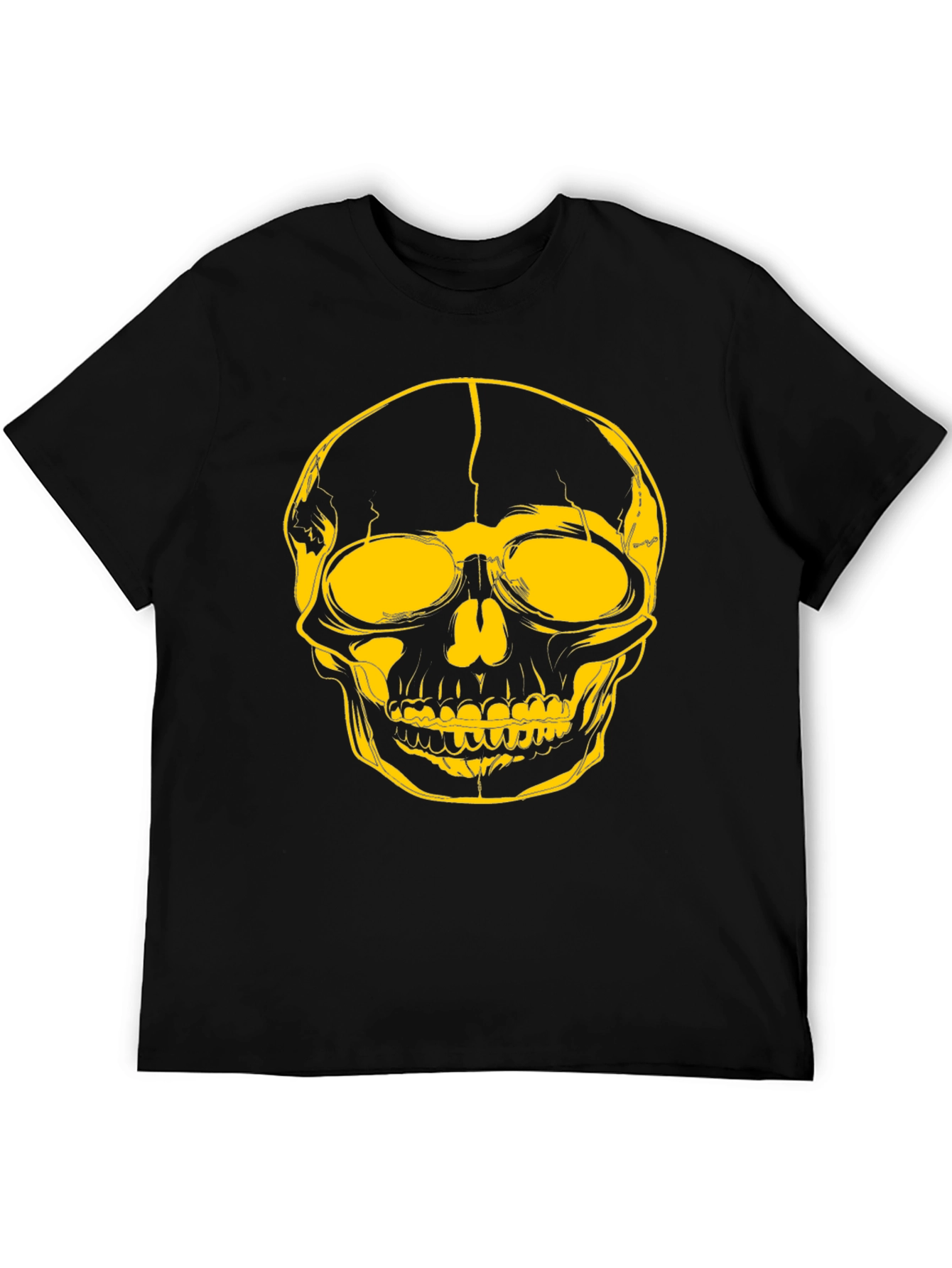 Skull Graphic T-Shirt - Edgy Streetwear