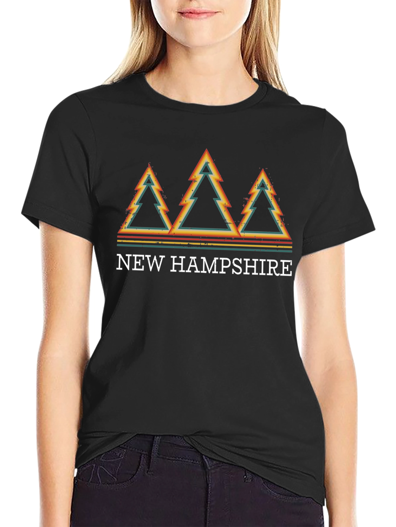 New Hampshire Retro Graphic T-Shirt
