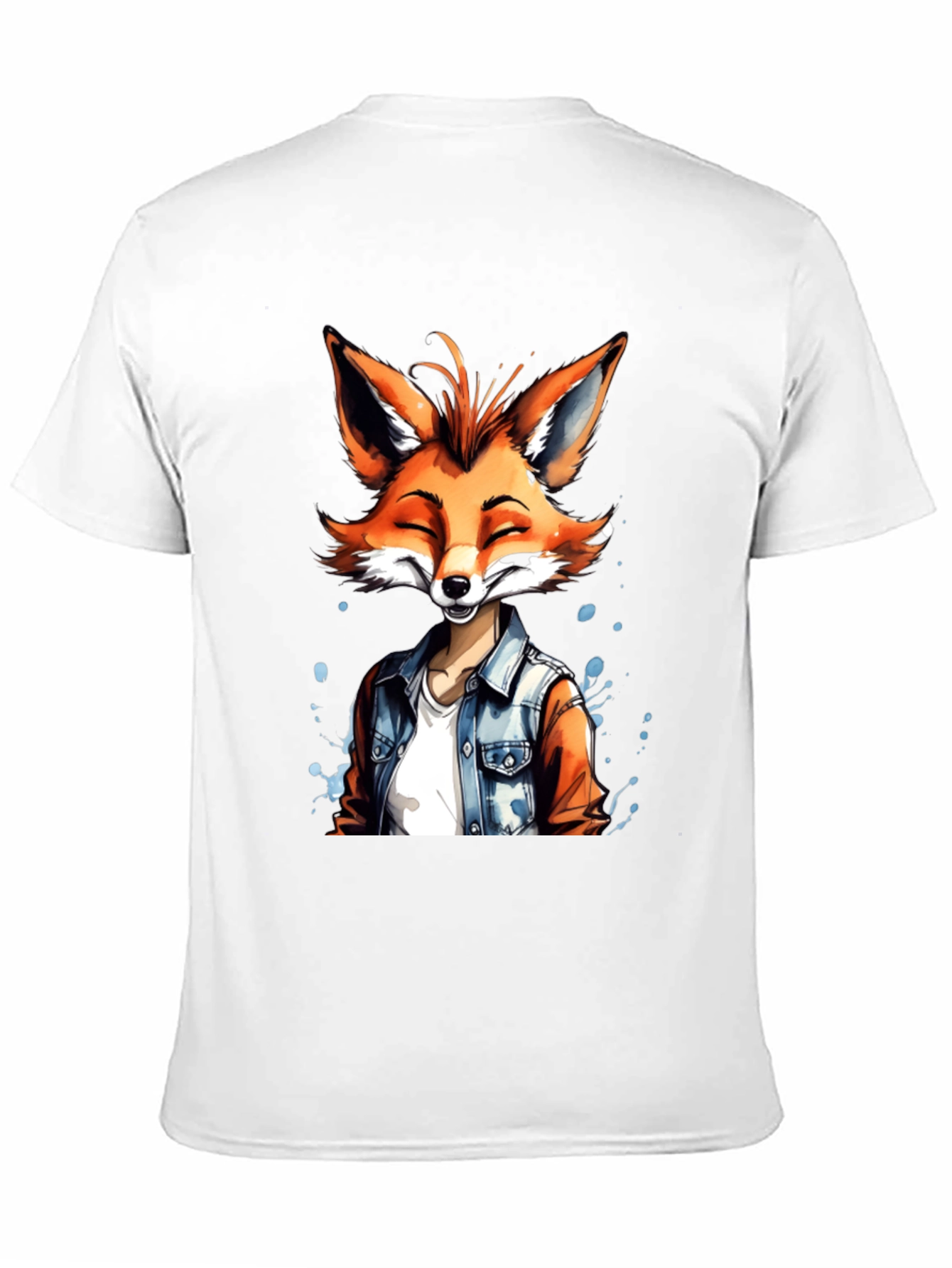 Trendy Fox Graphic Tee - Cool Casual Wear