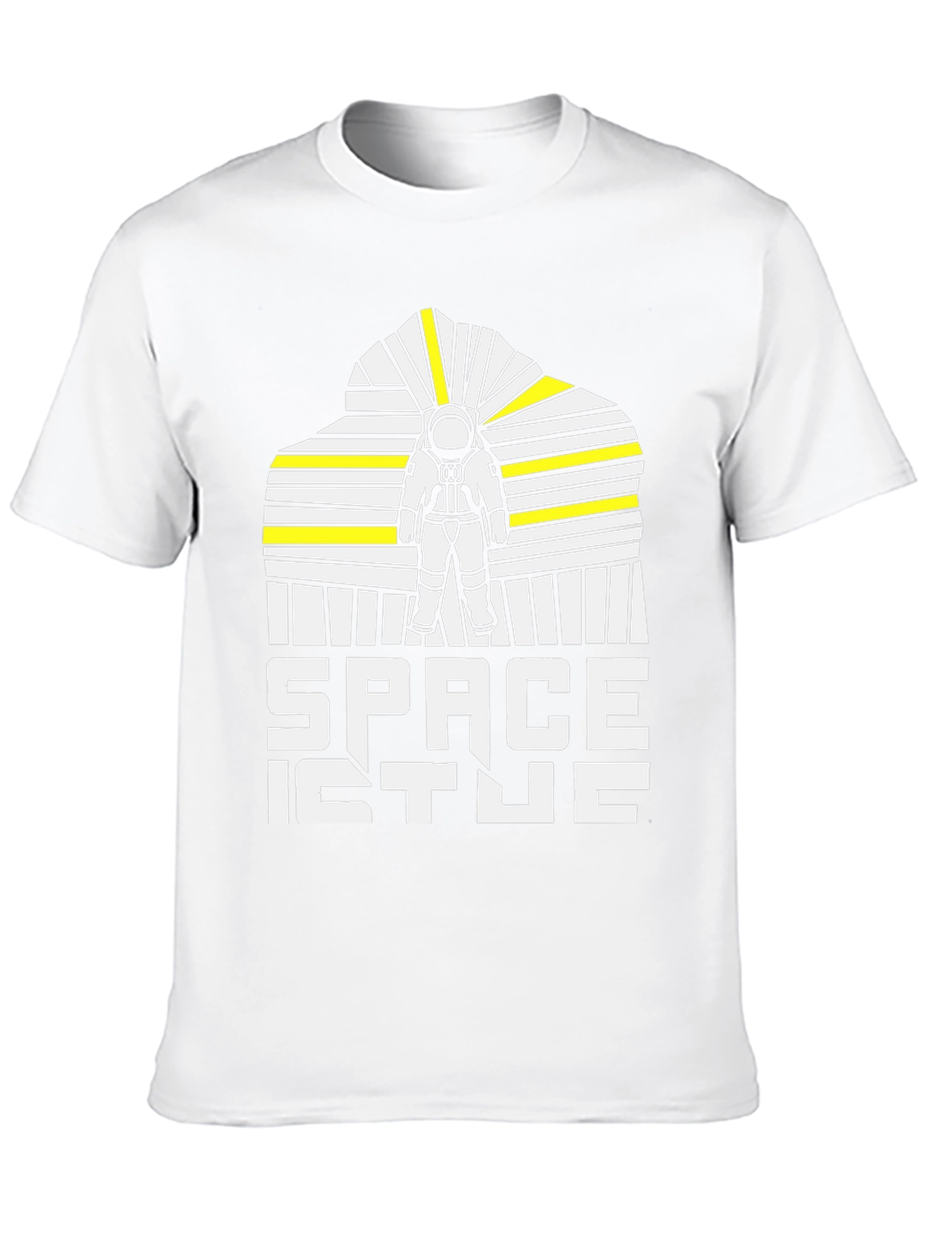 Space Dude Graphic Tee - Black Astronaut T-Shirt