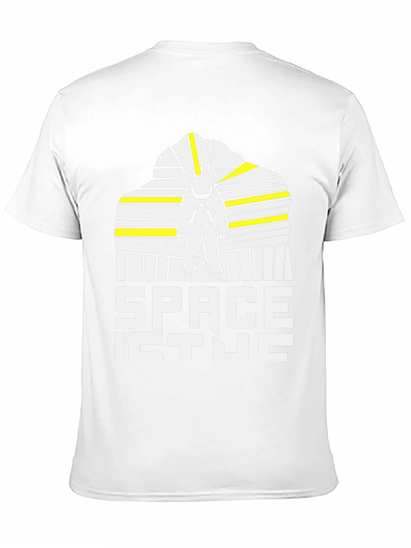 Space Dude Graphic Tee - Black Astronaut T-Shirt