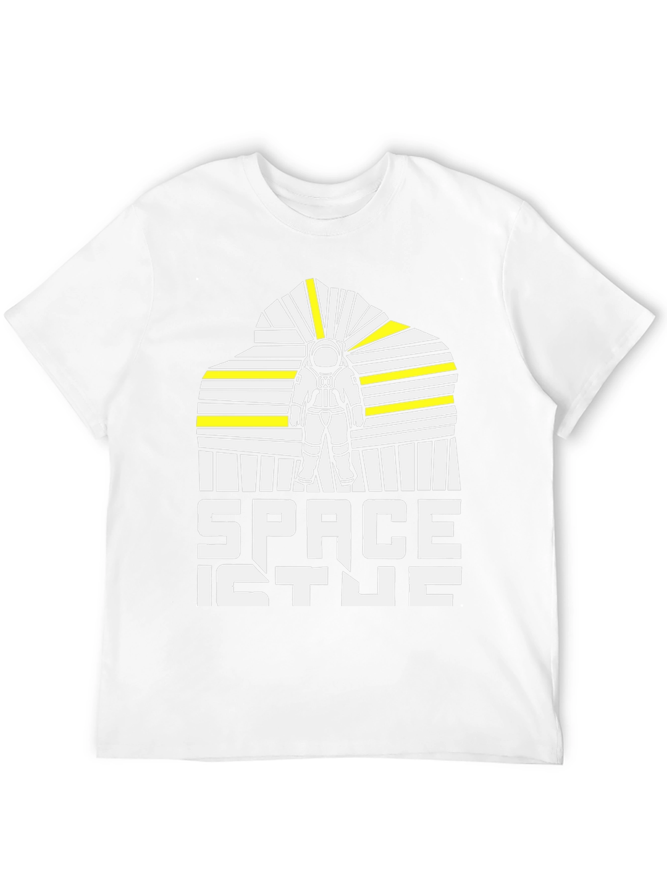 Space Dude Graphic Tee - Black Astronaut T-Shirt