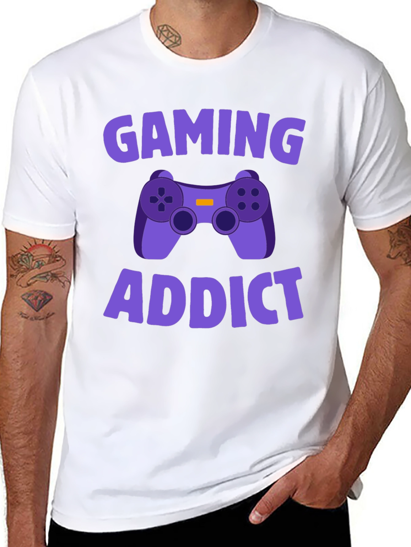 Gaming Addict Graphic T-Shirt