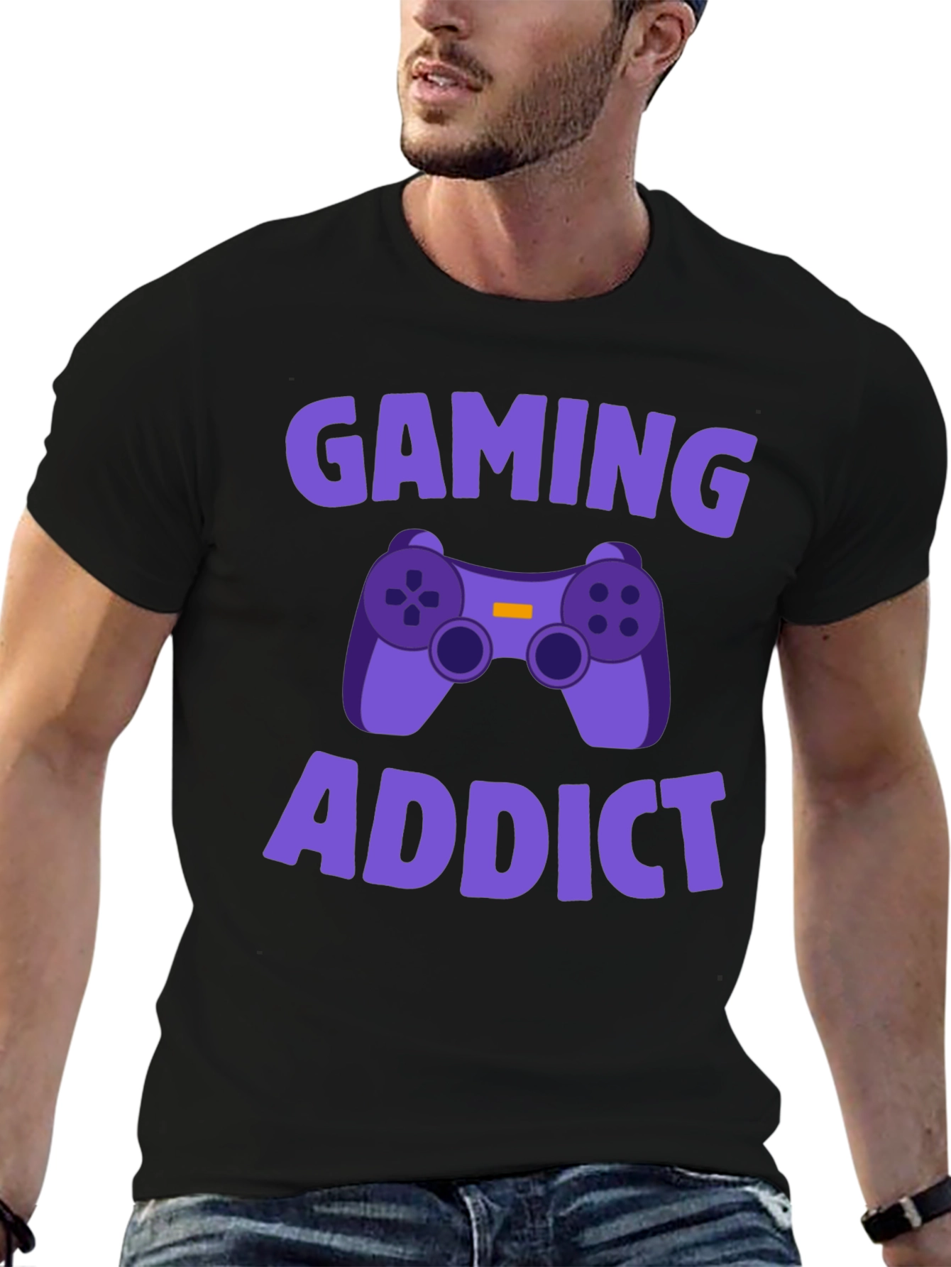 Gaming Addict Graphic T-Shirt