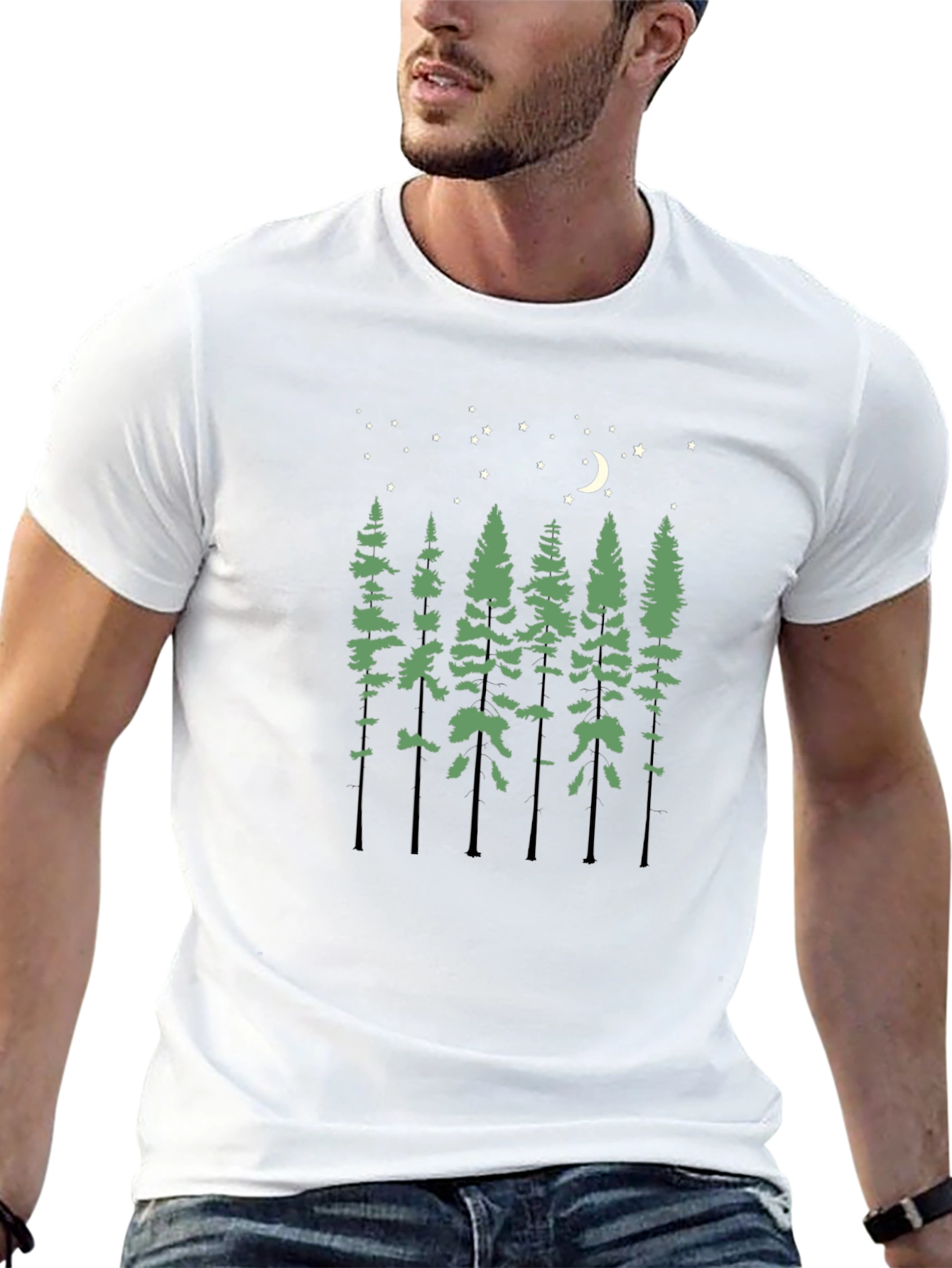 Night Forest Graphic Tee