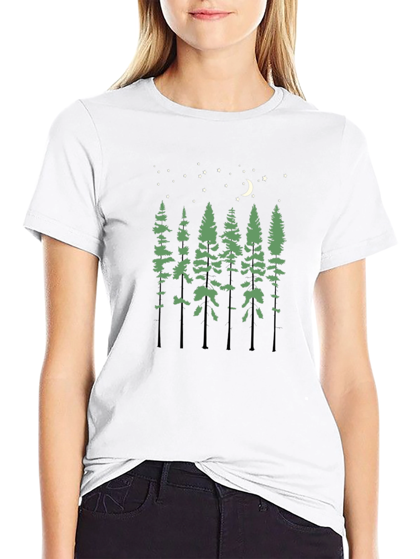 Night Forest Graphic Tee