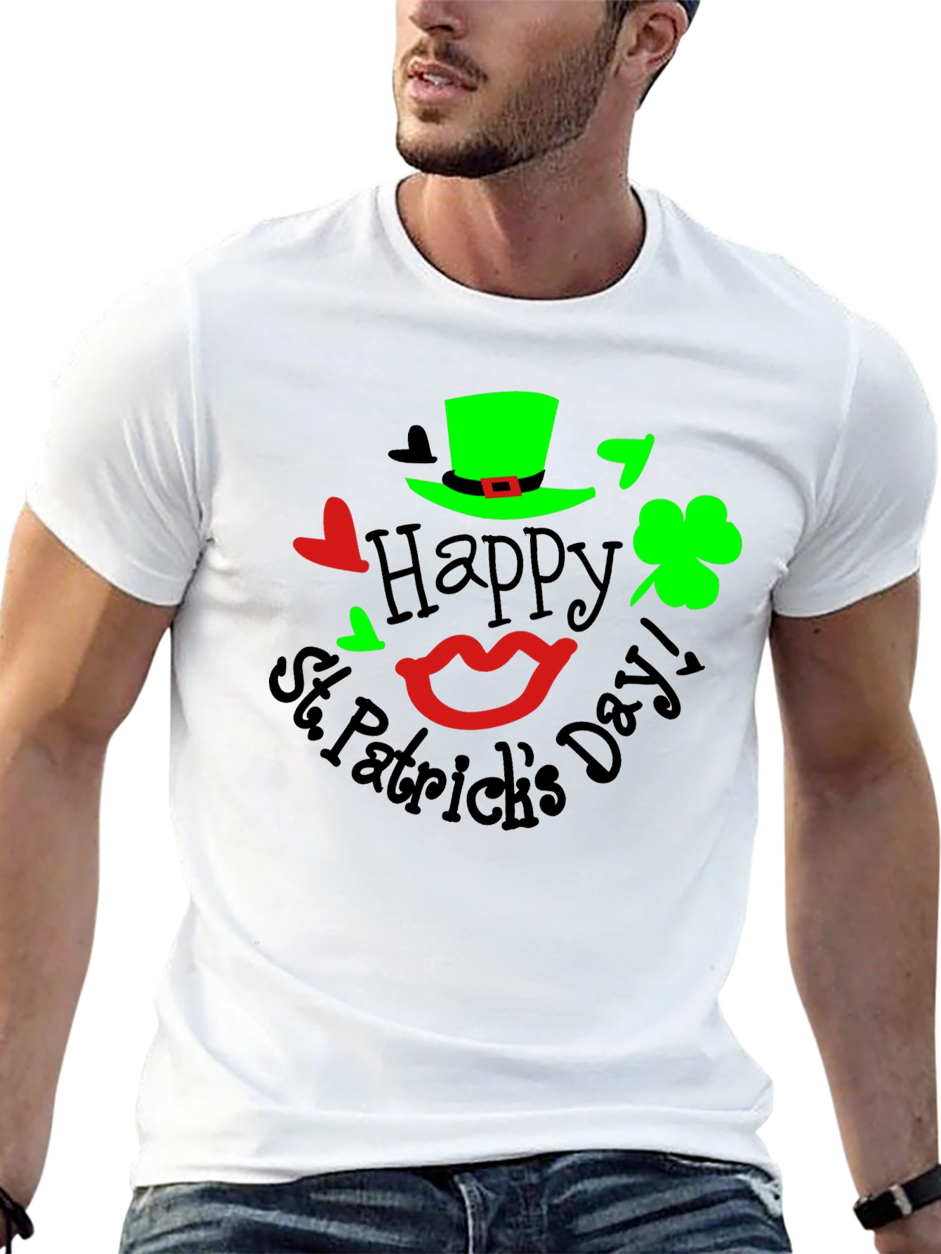 St. Patricks Day Graphic Tee - Black