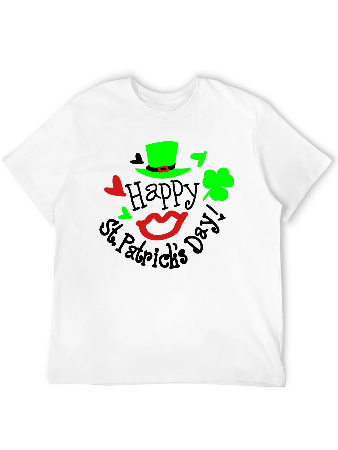 St. Patricks Day Graphic Tee - Black