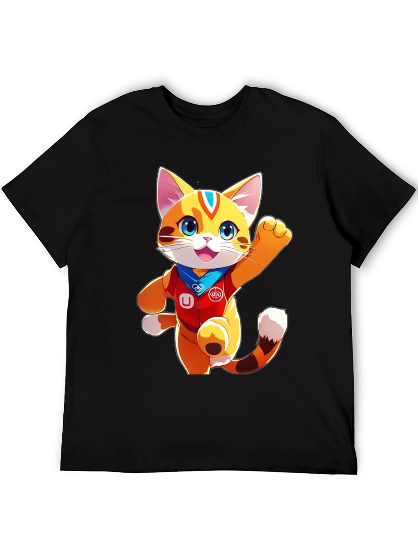 Cute Cartoon Cat T-Shirt