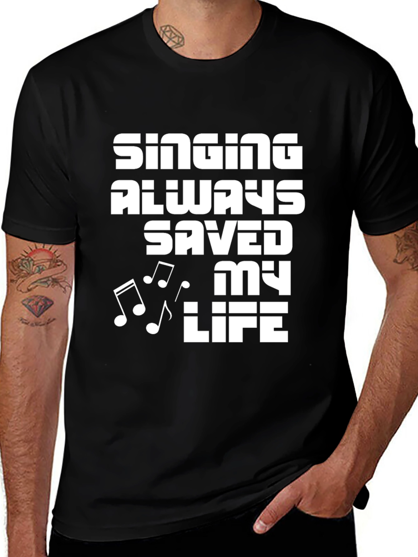 Singing Saved My Life Graphic Tee