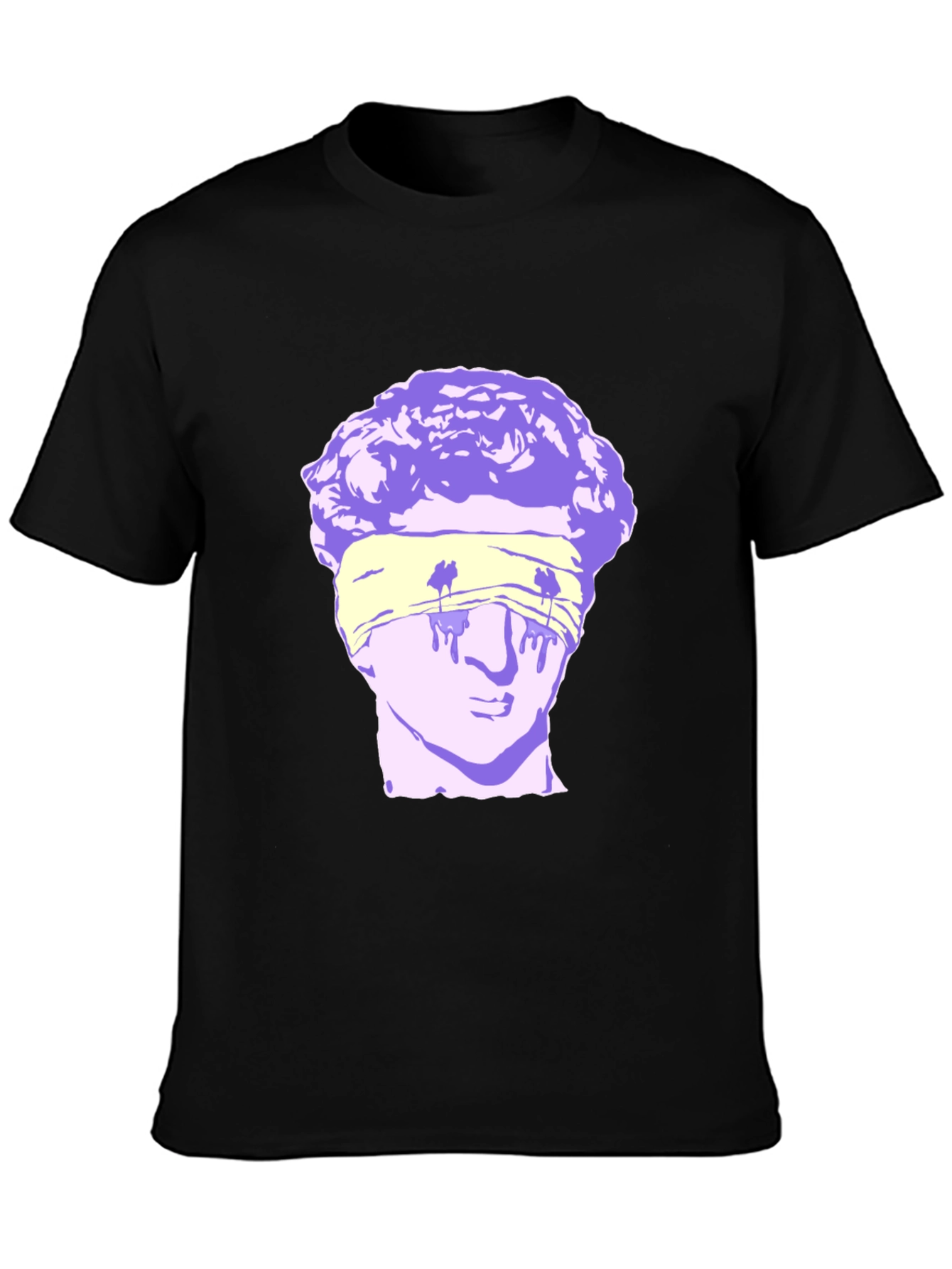 Blindfolded Statue Graphic Tee