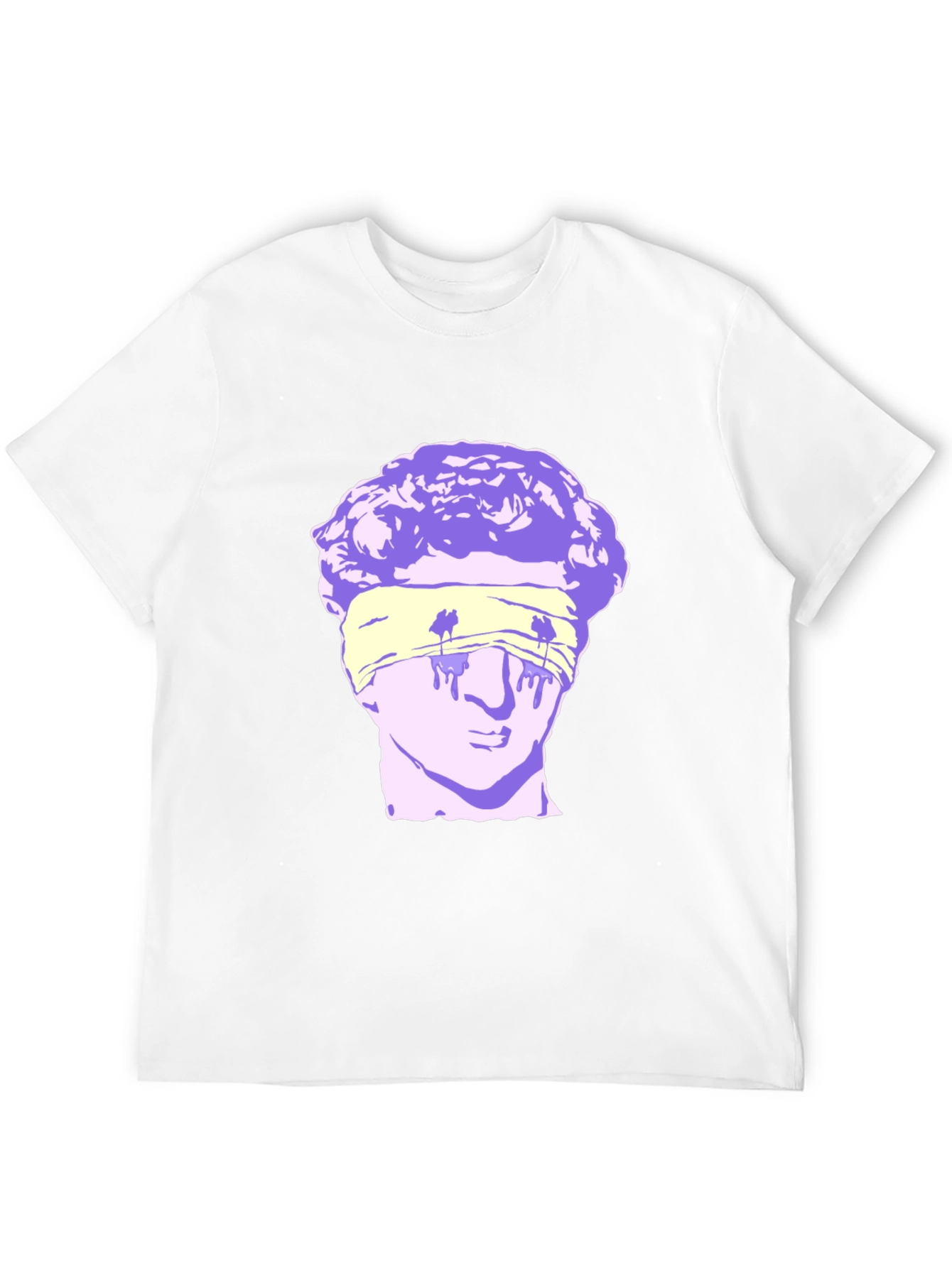 Blindfolded Statue Graphic Tee