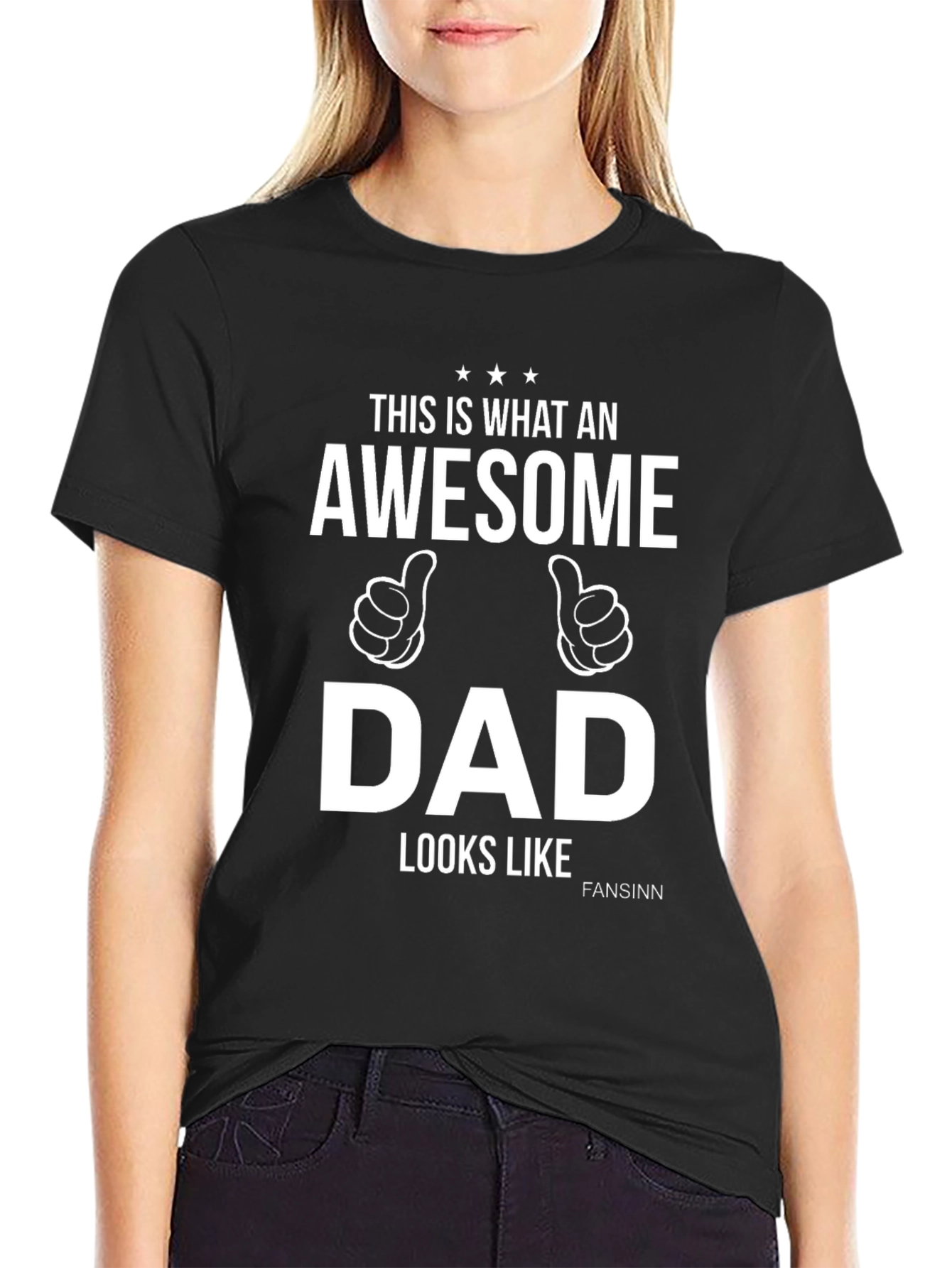 Awesome Dad Graphic T-Shirt