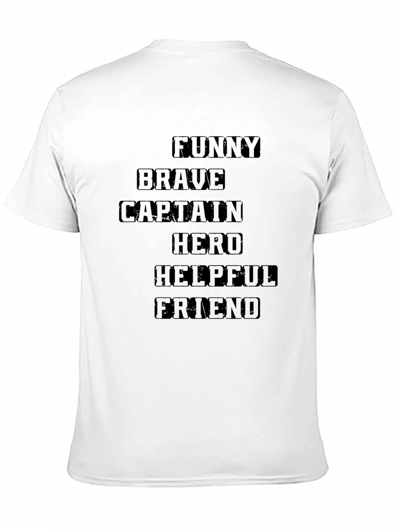 Funny Brave Hero Graphic T-Shirt