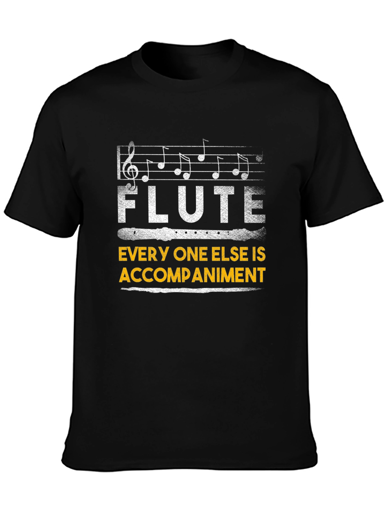 Flute Player T-Shirt - Music Lover Gift