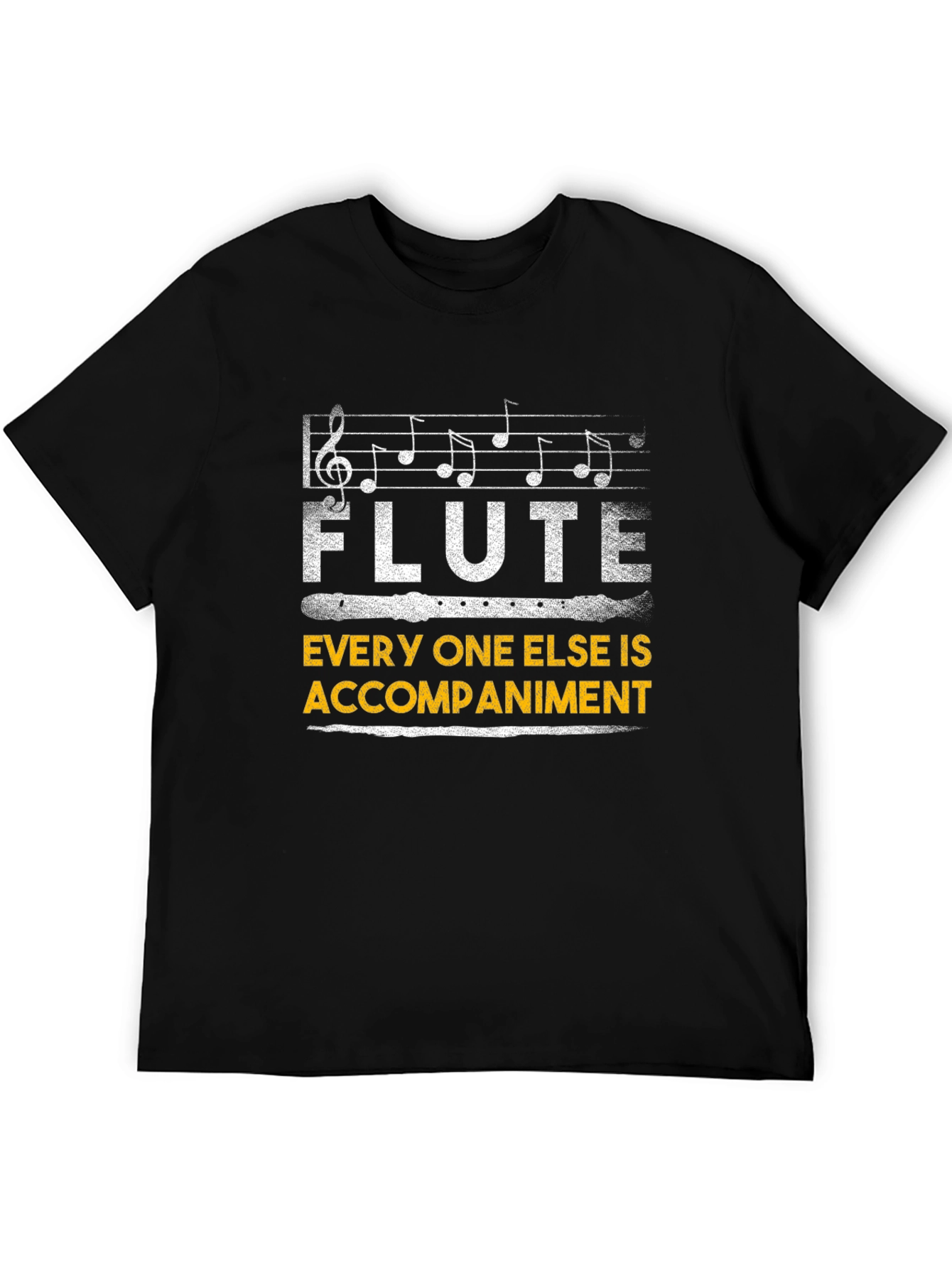 Flute Player T-Shirt - Music Lover Gift