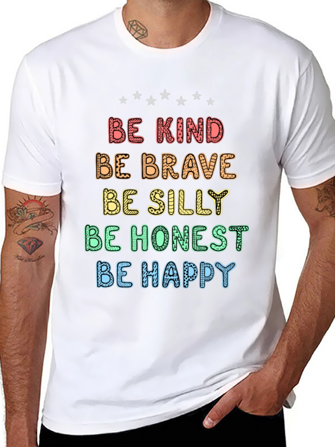 Be Kind Graphic Tee - Inspirational Cotton T-Shirt