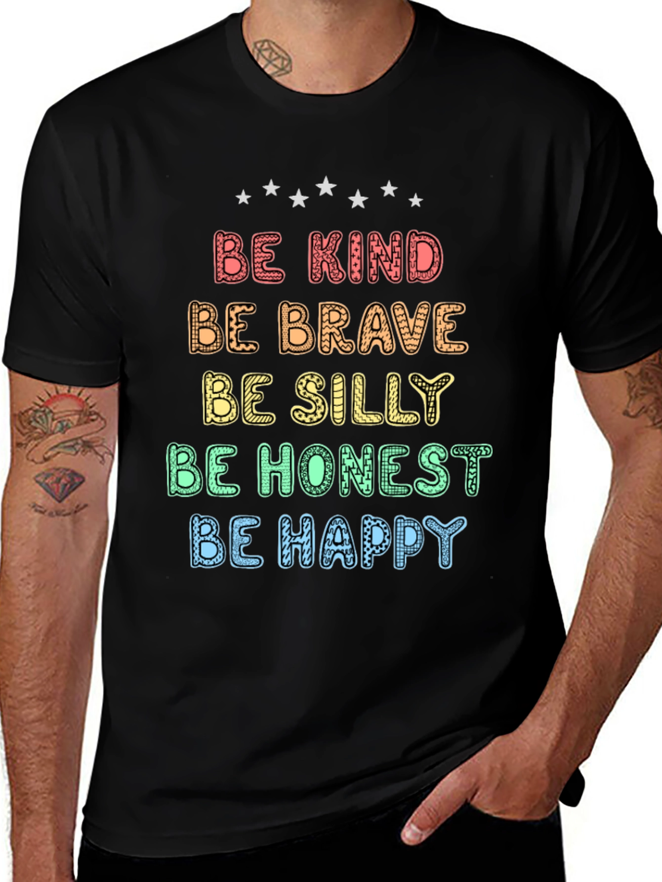 Be Kind Graphic Tee - Inspirational Cotton T-Shirt