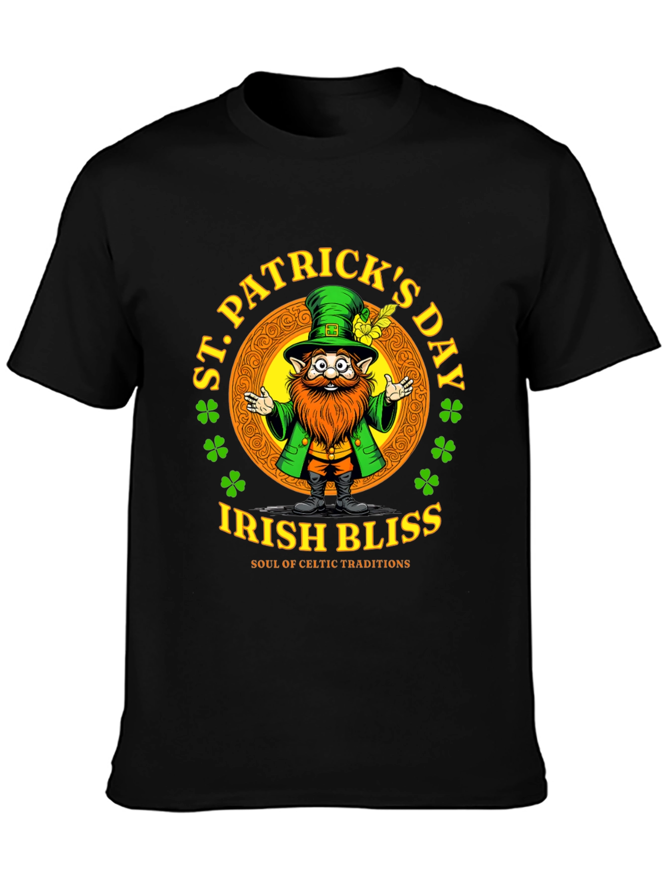 St. Patricks Day Irish Bliss Graphic Tee