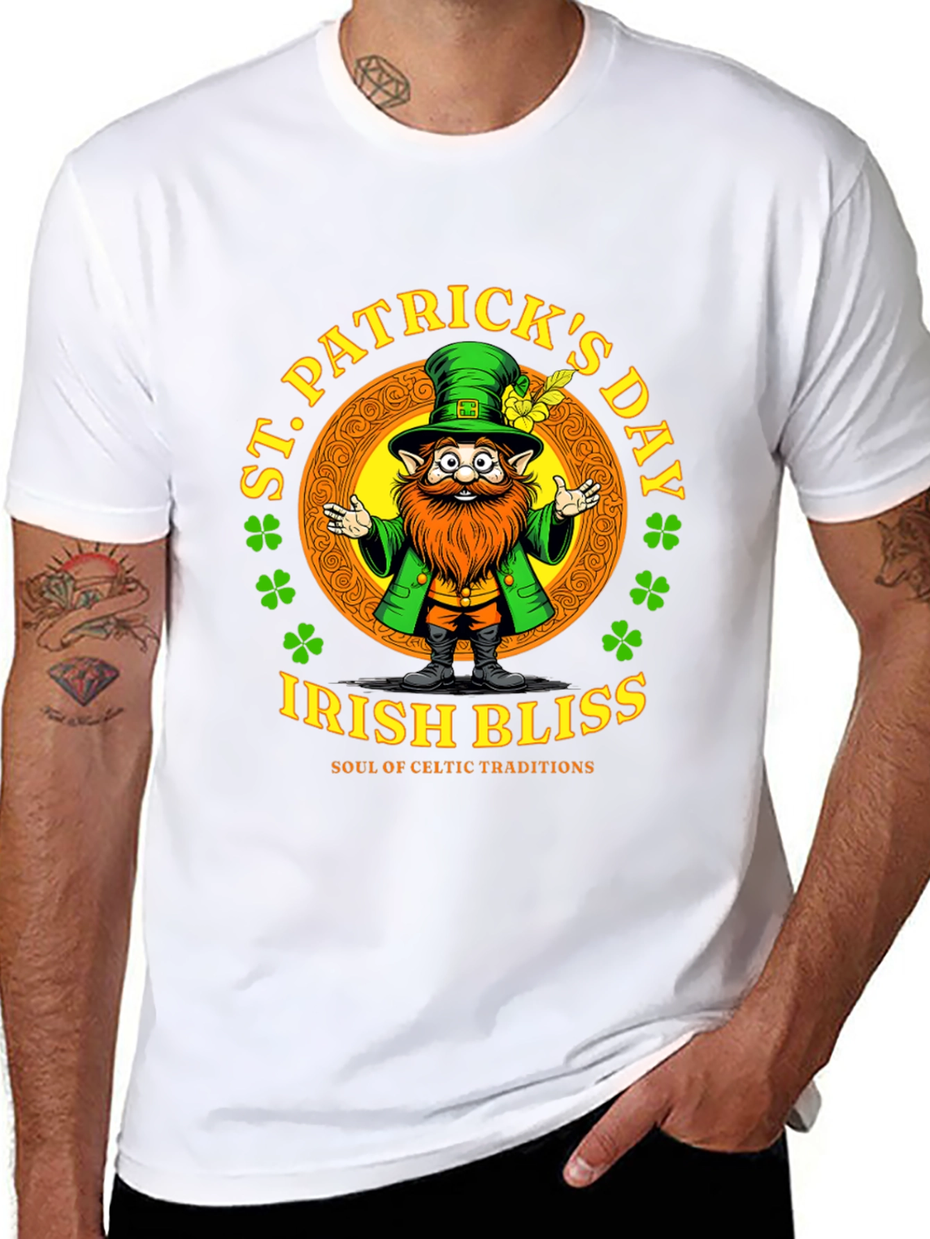 St. Patricks Day Irish Bliss Graphic Tee