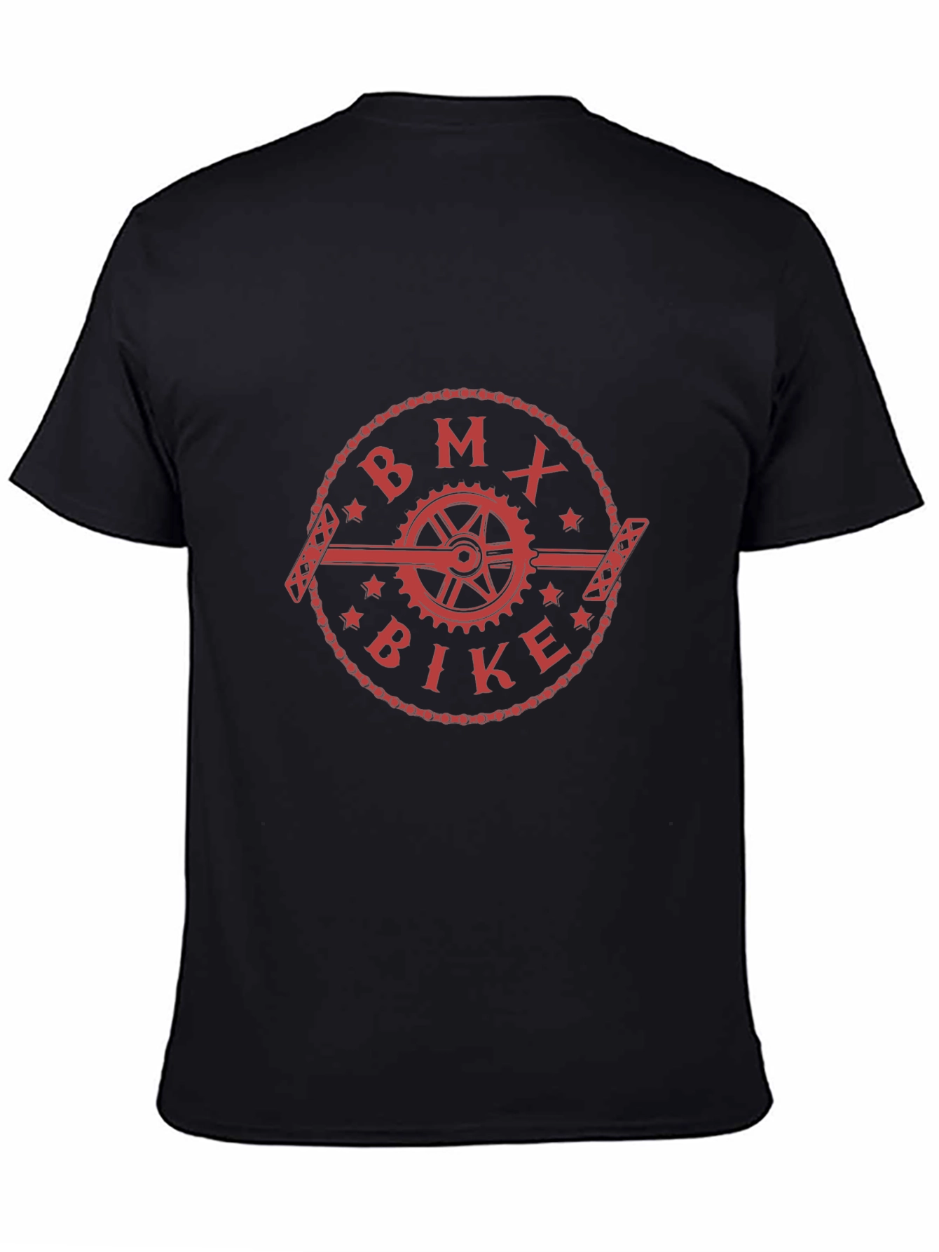BMX Bike Graphic Tee - Black