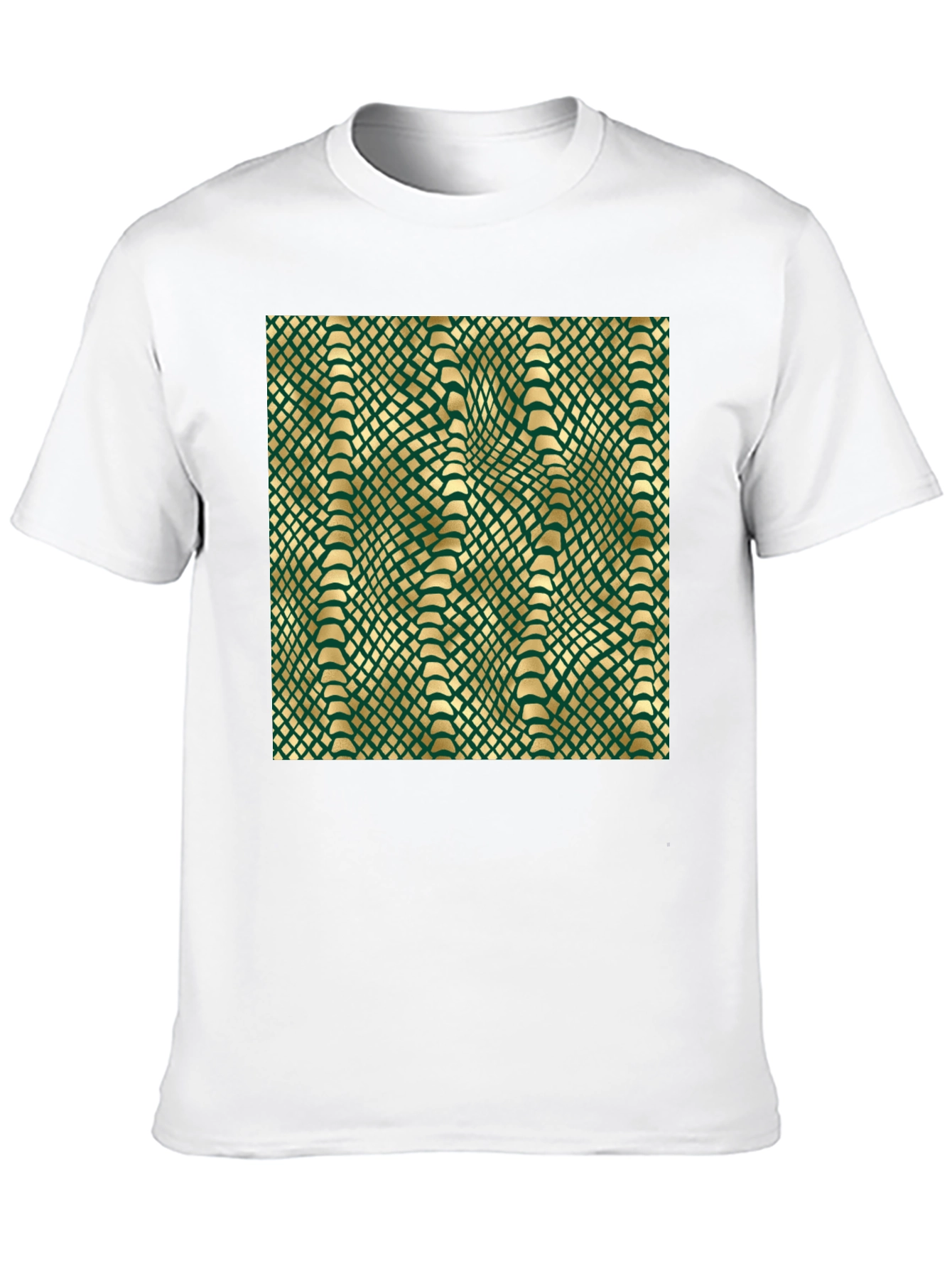 Geometric Illusion Tee - Stylish Graphic Print