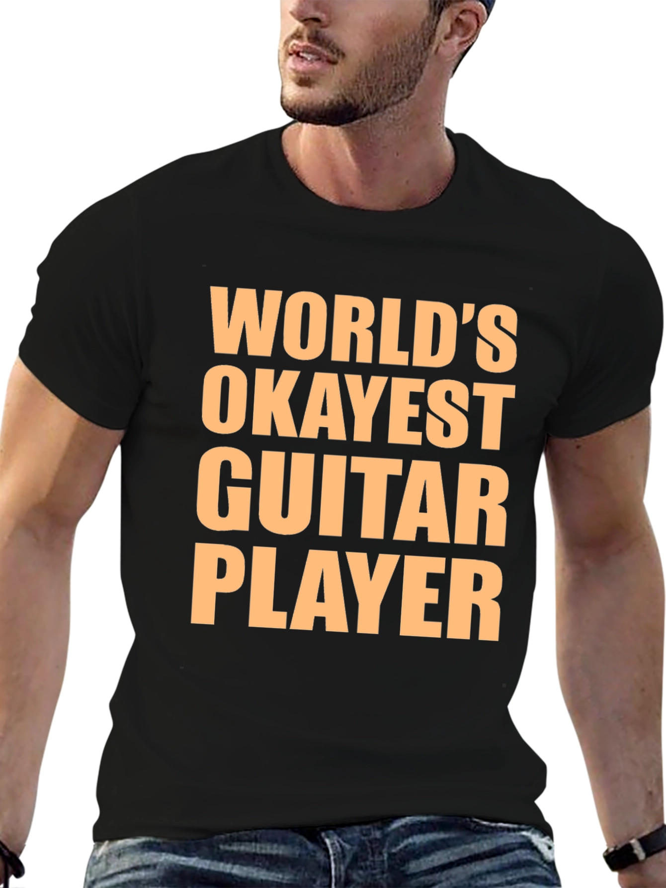 Worlds Okayest Guitar Player Graphic Tee