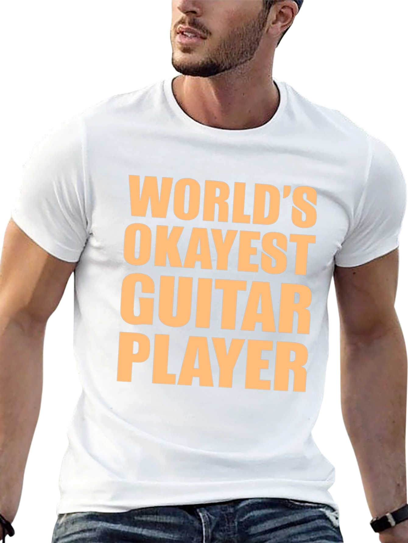 Worlds Okayest Guitar Player Graphic Tee