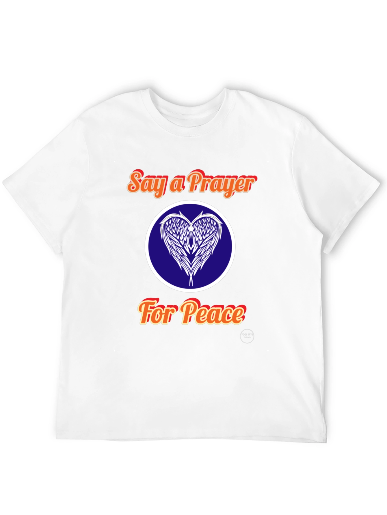 Say a Prayer for Peace Black T-Shirt