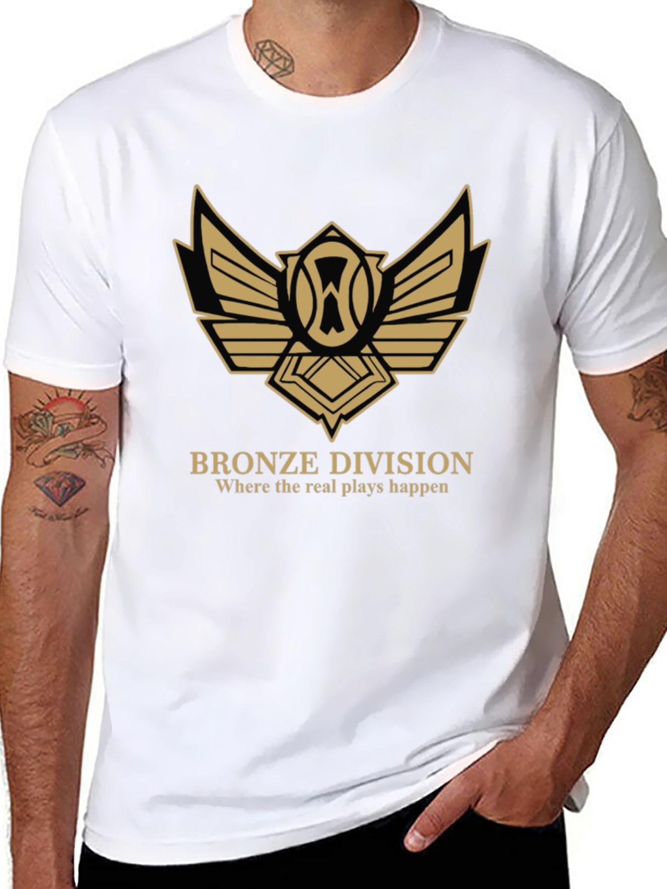 Bronze Division T-Shirt - Gamer Tee