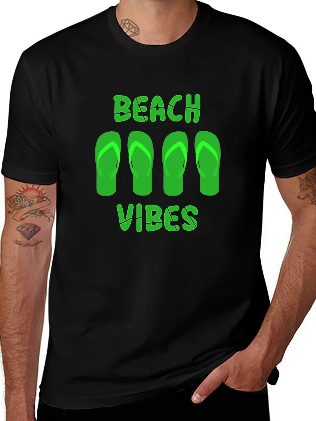 Beach Vibes Graphic T-Shirt - Summer Ready!