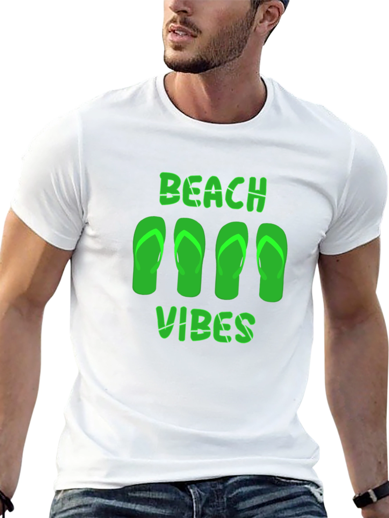 Beach Vibes Graphic T-Shirt - Summer Ready!
