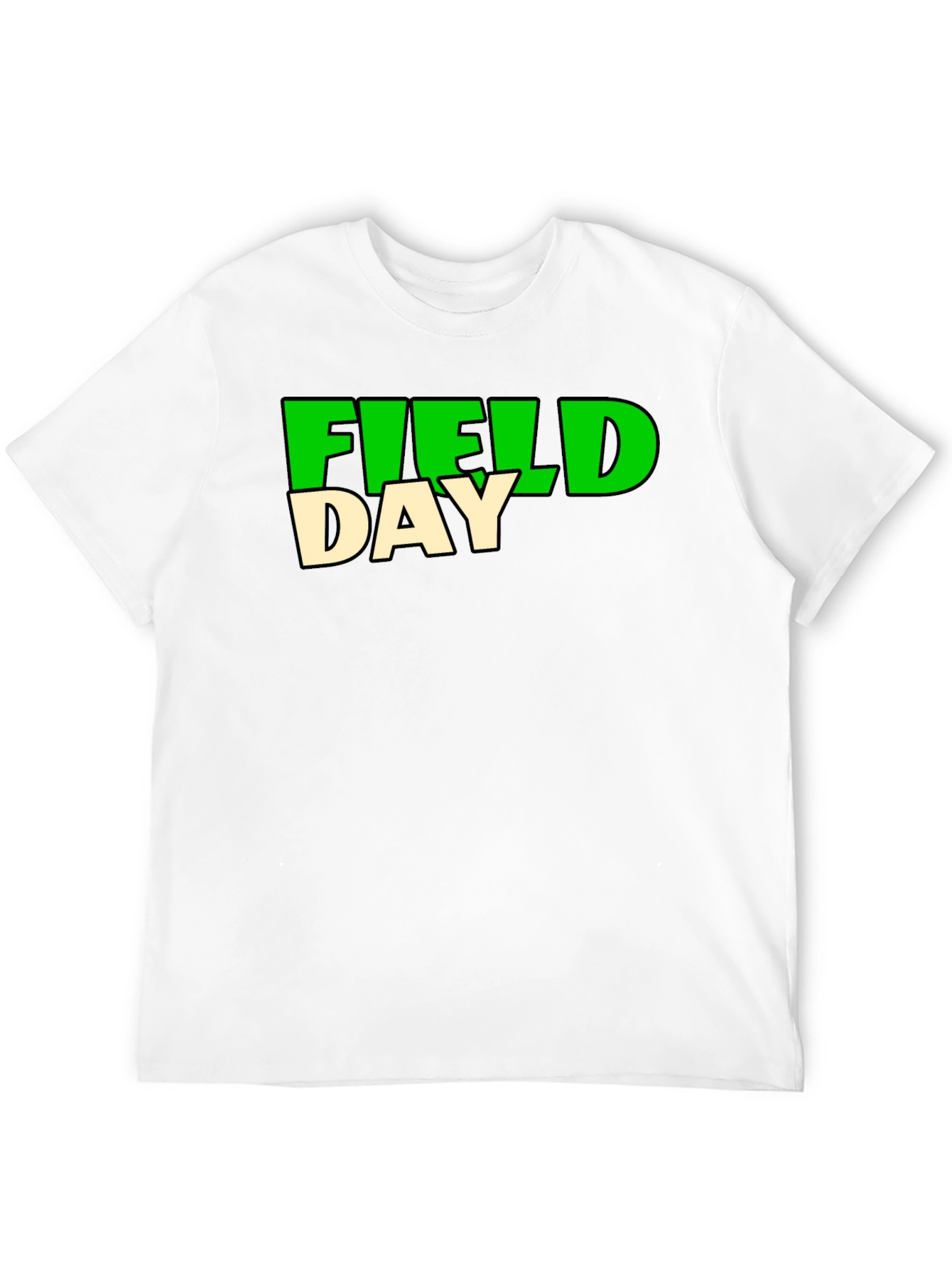 Field Day Graphic T-Shirt - Black