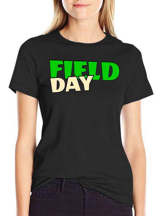 Field Day Graphic T-Shirt - Black