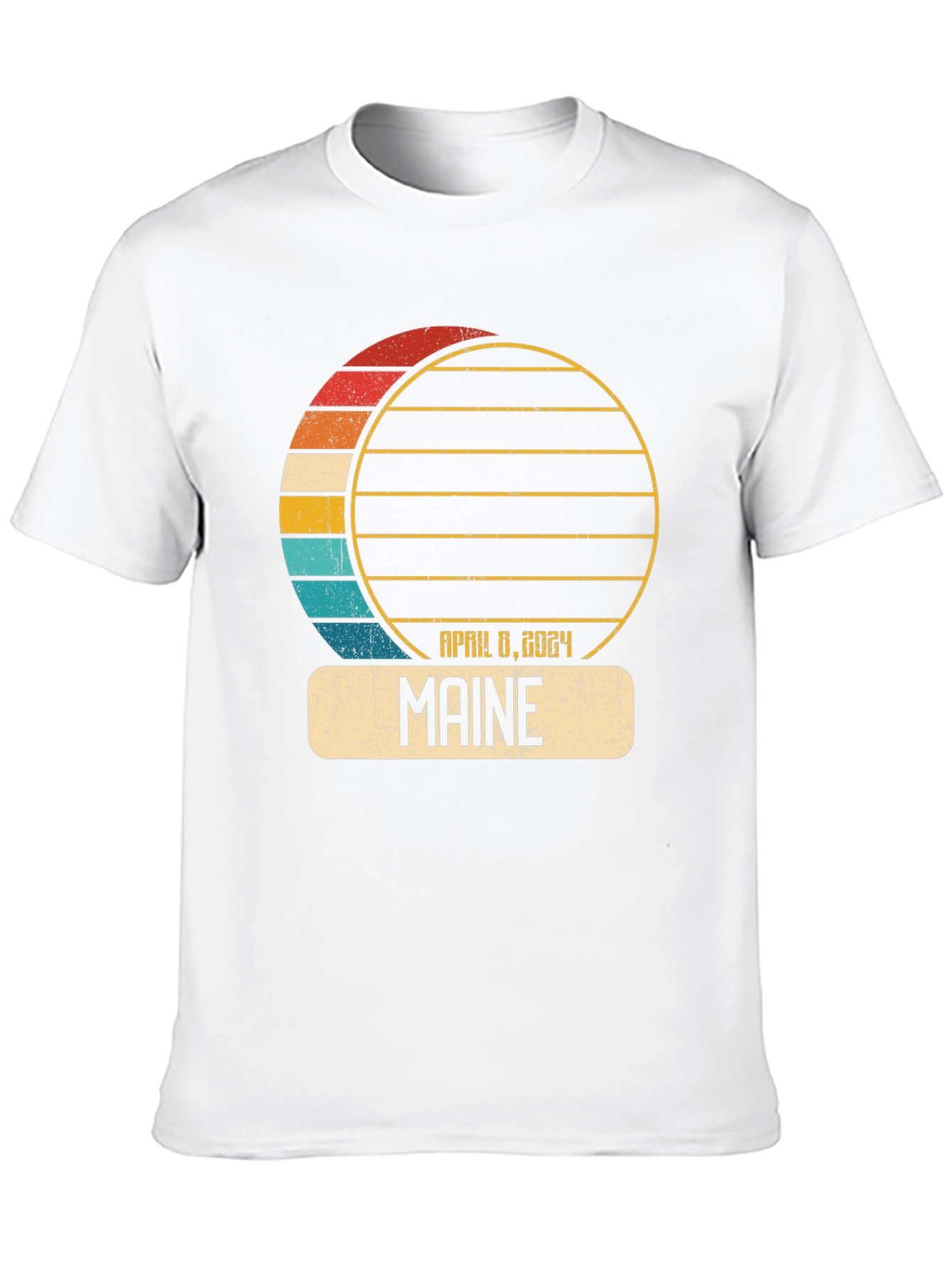 Maine April 8 2024 Eclipse T-Shirt