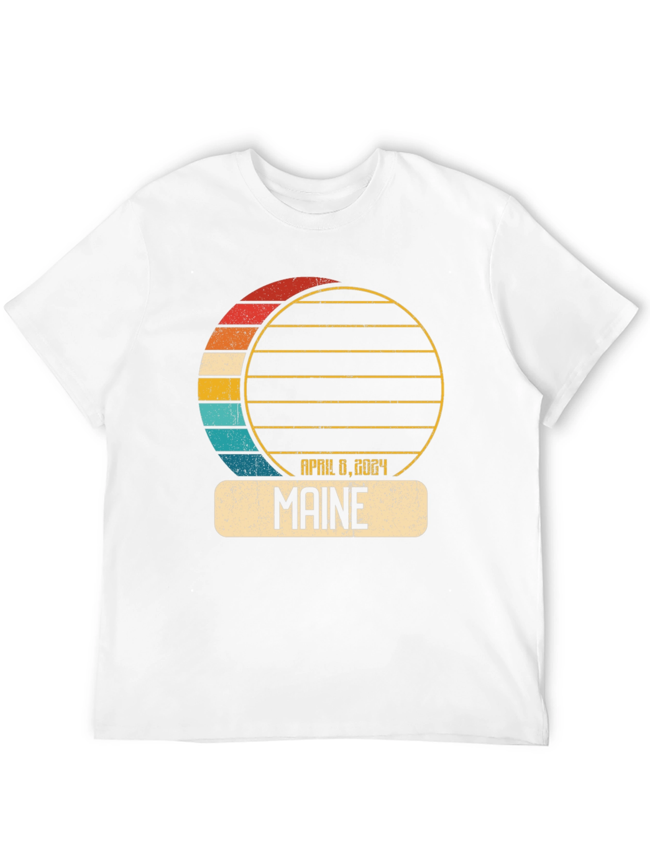 Maine April 8 2024 Eclipse T-Shirt