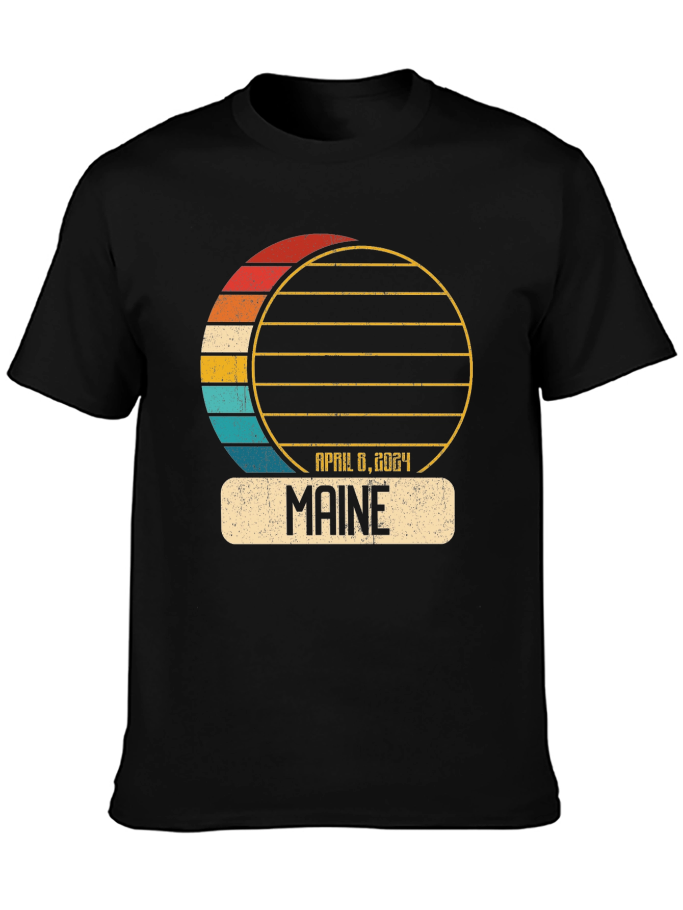 Maine April 8 2024 Eclipse T-Shirt