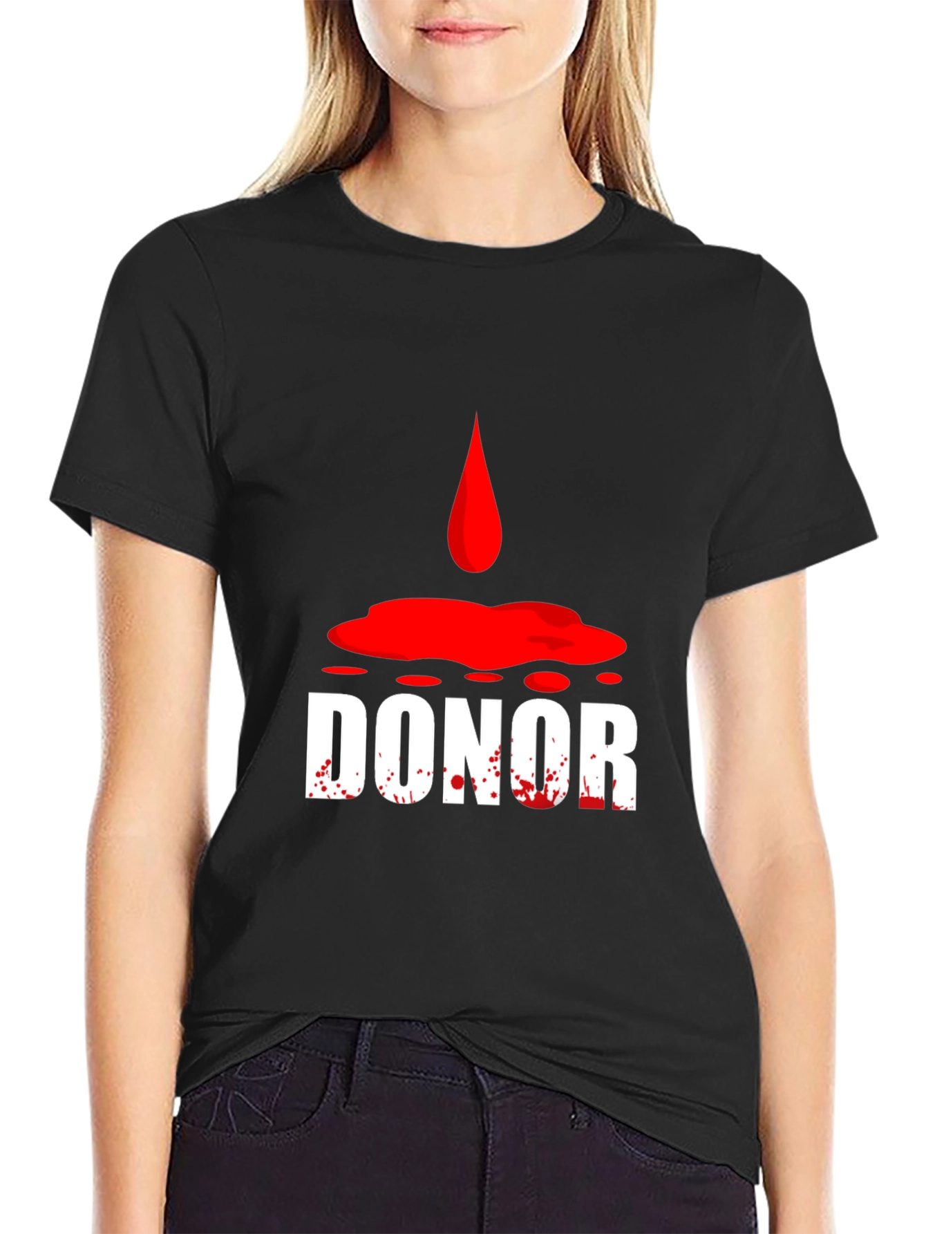 Donor T-Shirt Blood Donation Awareness Tee