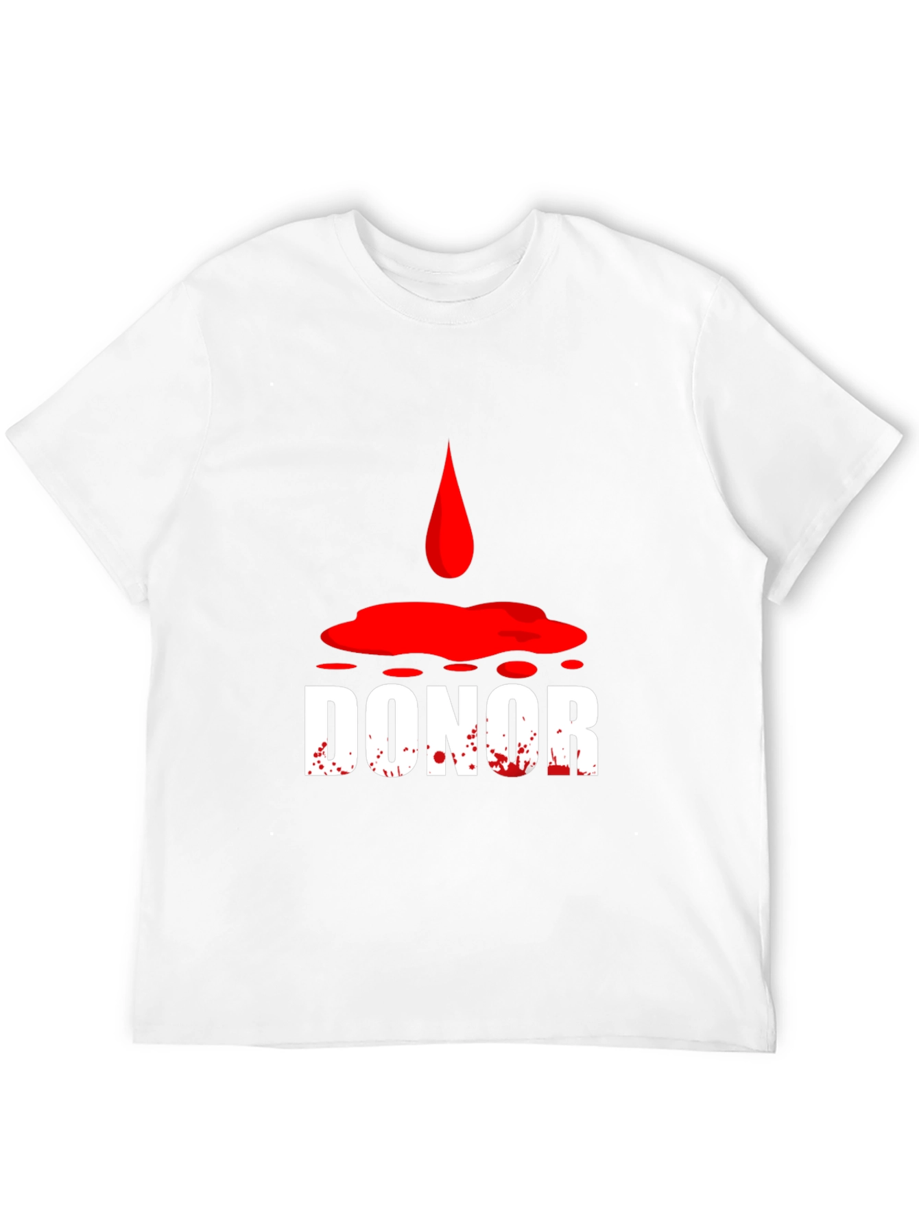 Donor T-Shirt Blood Donation Awareness Tee