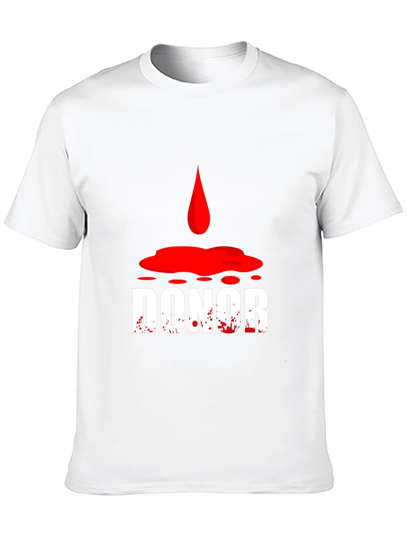 Donor T-Shirt Blood Donation Awareness Tee