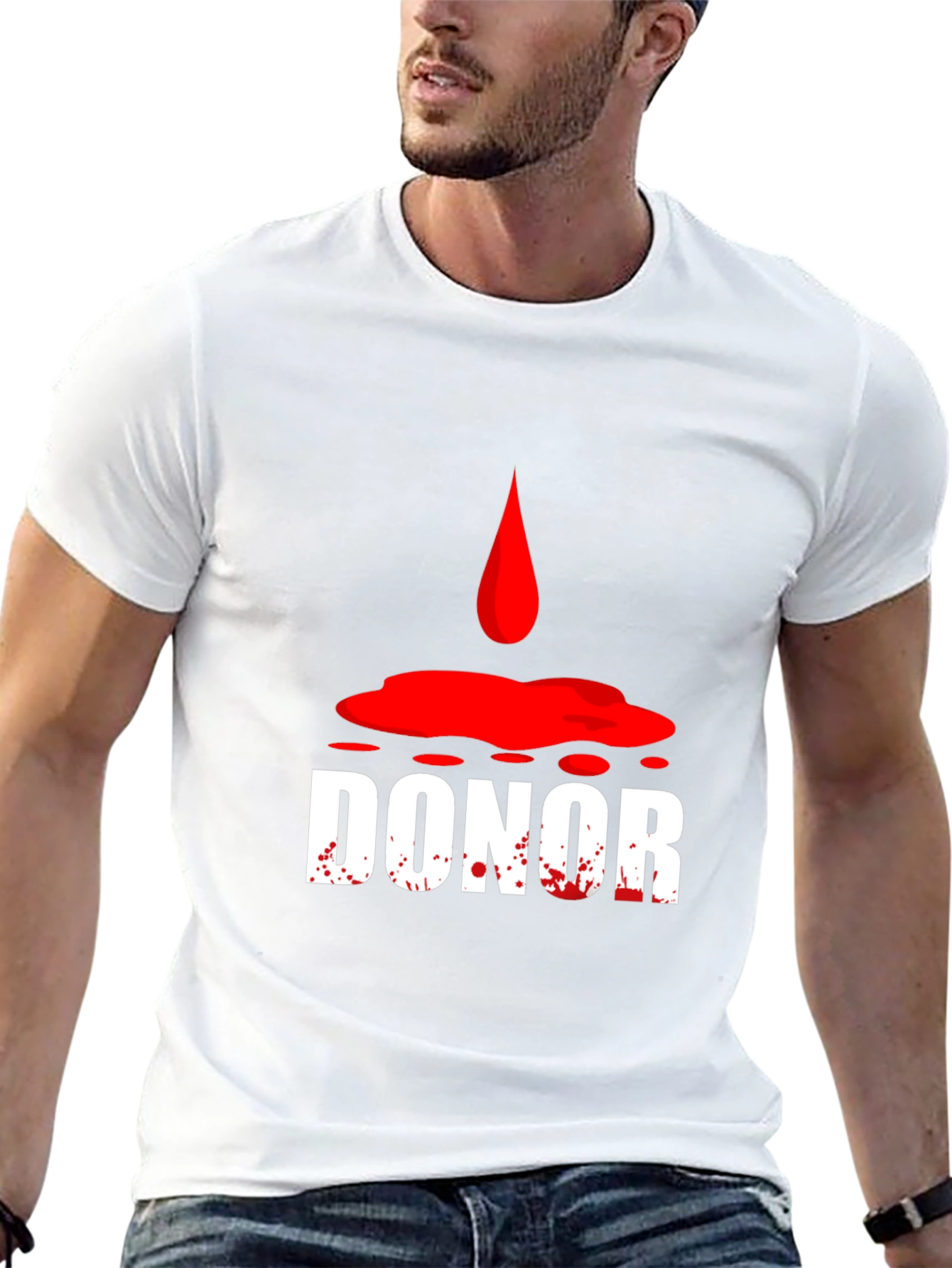 Donor T-Shirt Blood Donation Awareness Tee