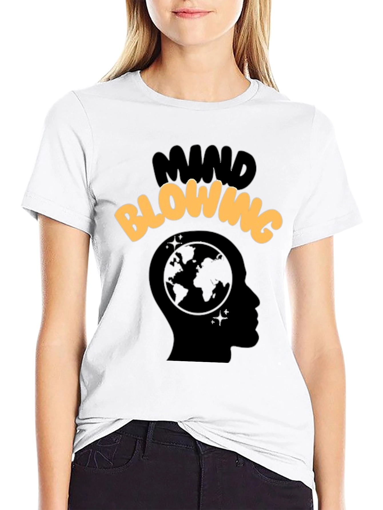 Mind Blowing Graphic Tee - Unisex Black T-Shirt