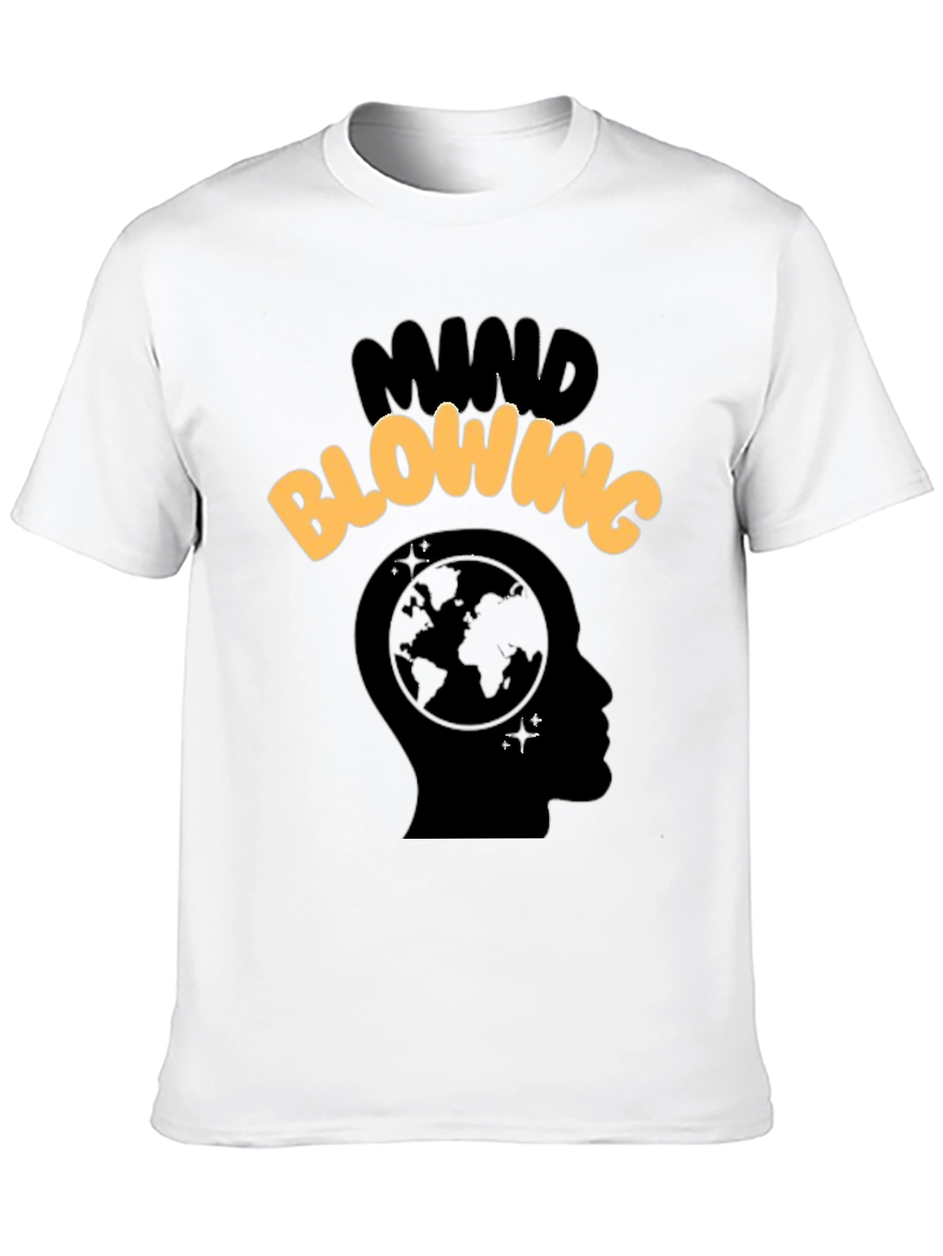 Mind Blowing Graphic Tee - Unisex Black T-Shirt