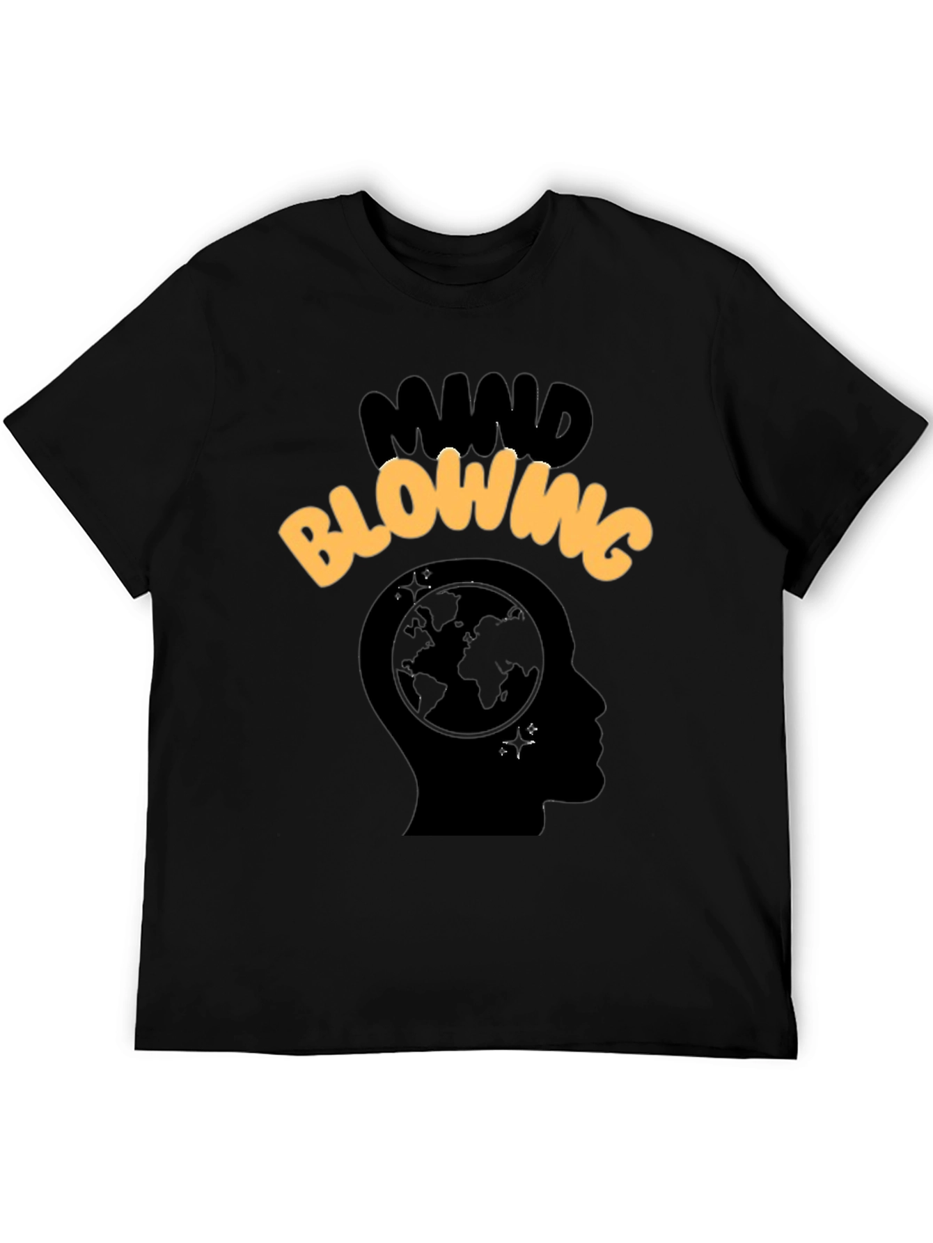 Mind Blowing Graphic Tee - Unisex Black T-Shirt