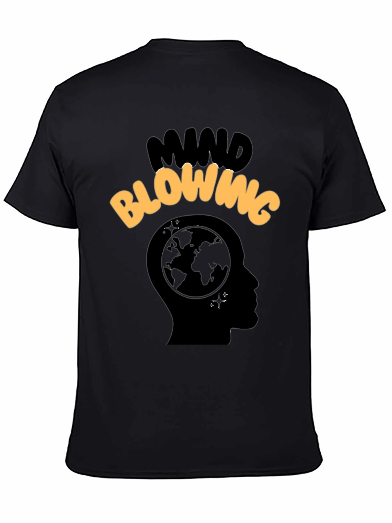 Mind Blowing Graphic Tee - Unisex Black T-Shirt