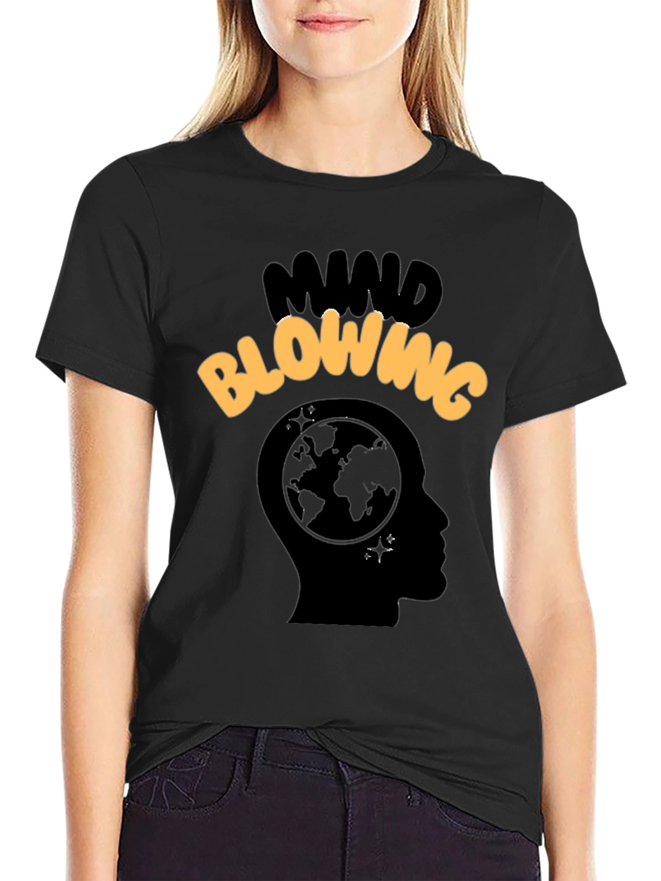 Mind Blowing Graphic Tee - Unisex Black T-Shirt