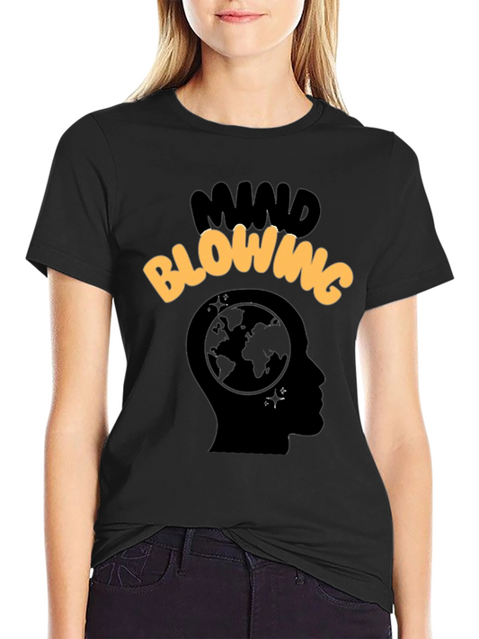 Mind Blowing Graphic Tee - Unisex Black T-Shirt