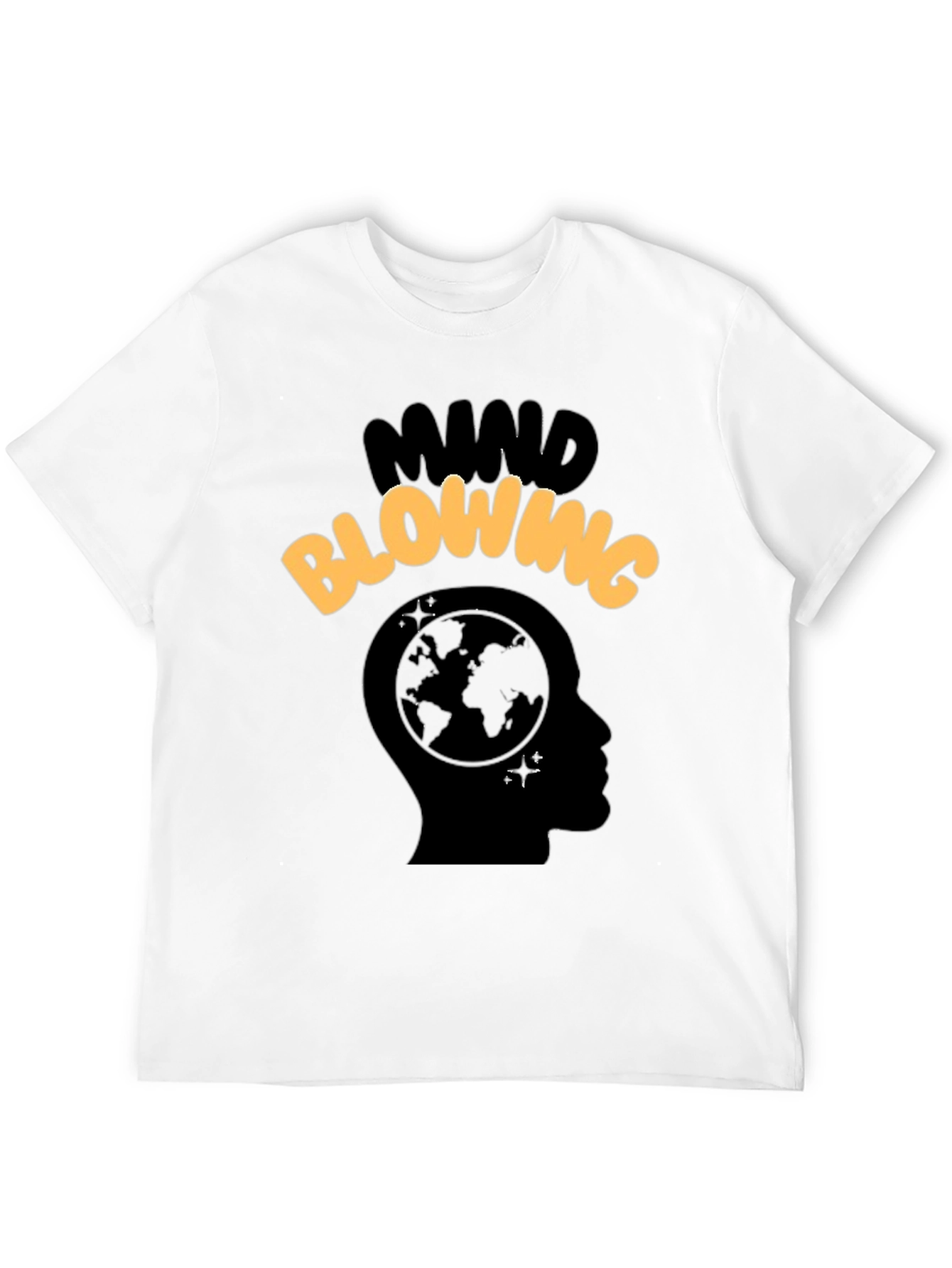 Mind Blowing Graphic Tee - Unisex Black T-Shirt